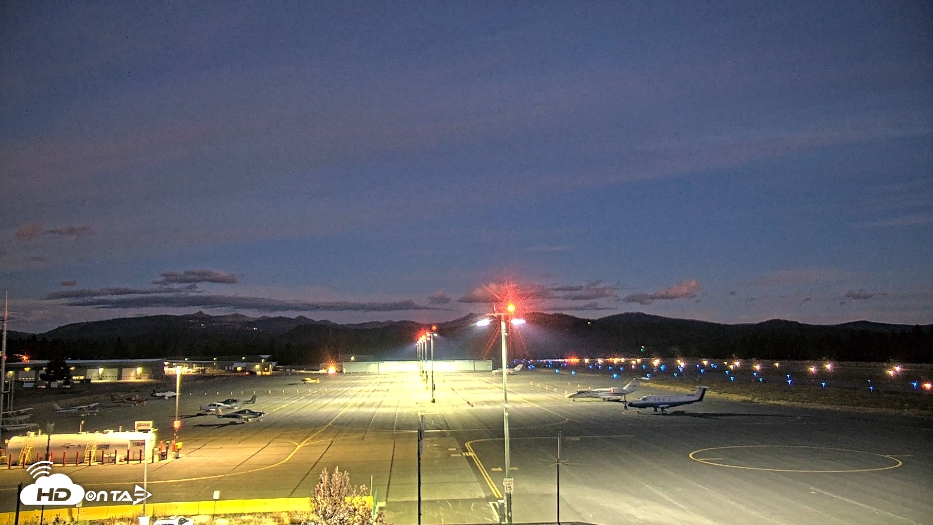 Snapshot of Truckee Tahoe Airport Live Webcam taken Sep 26, 2026, 6:19am PDT