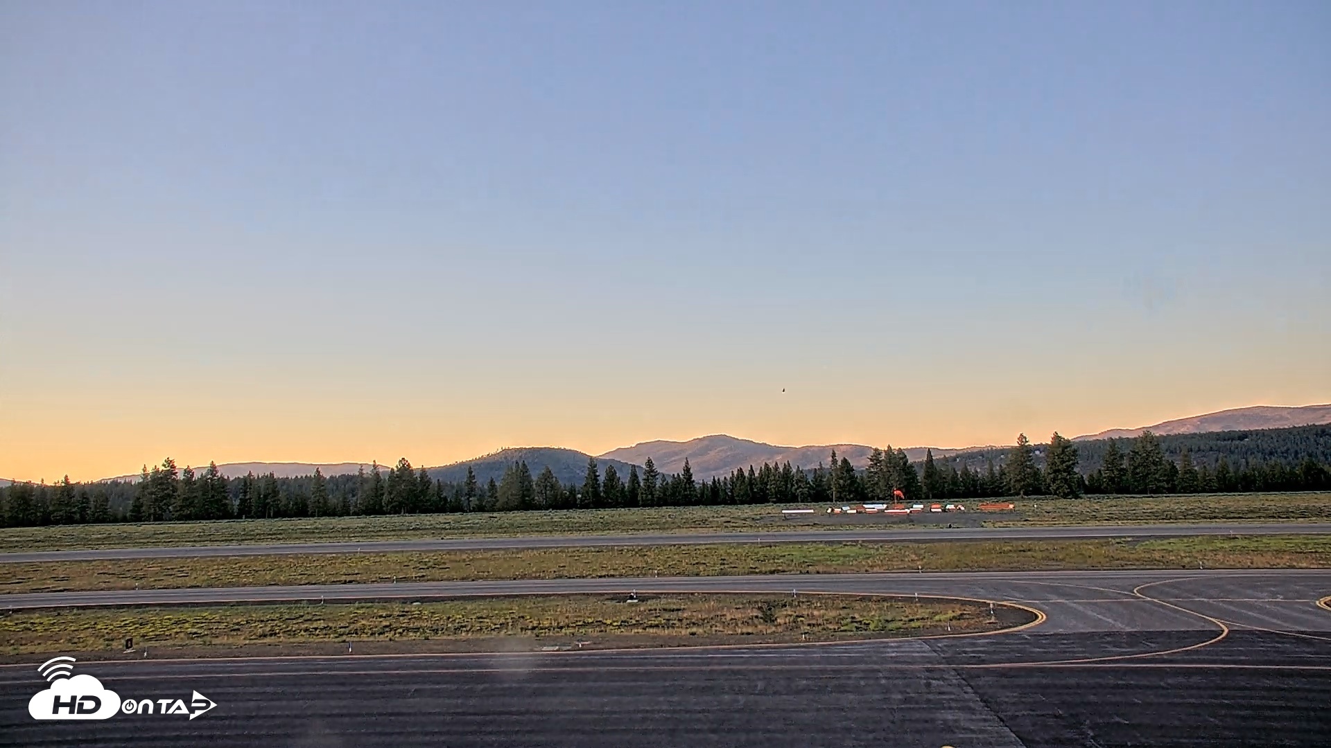 Snapshot of Truckee Tahoe Airport Live Webcam taken Jun 6, 2026, 8:15pm PDT