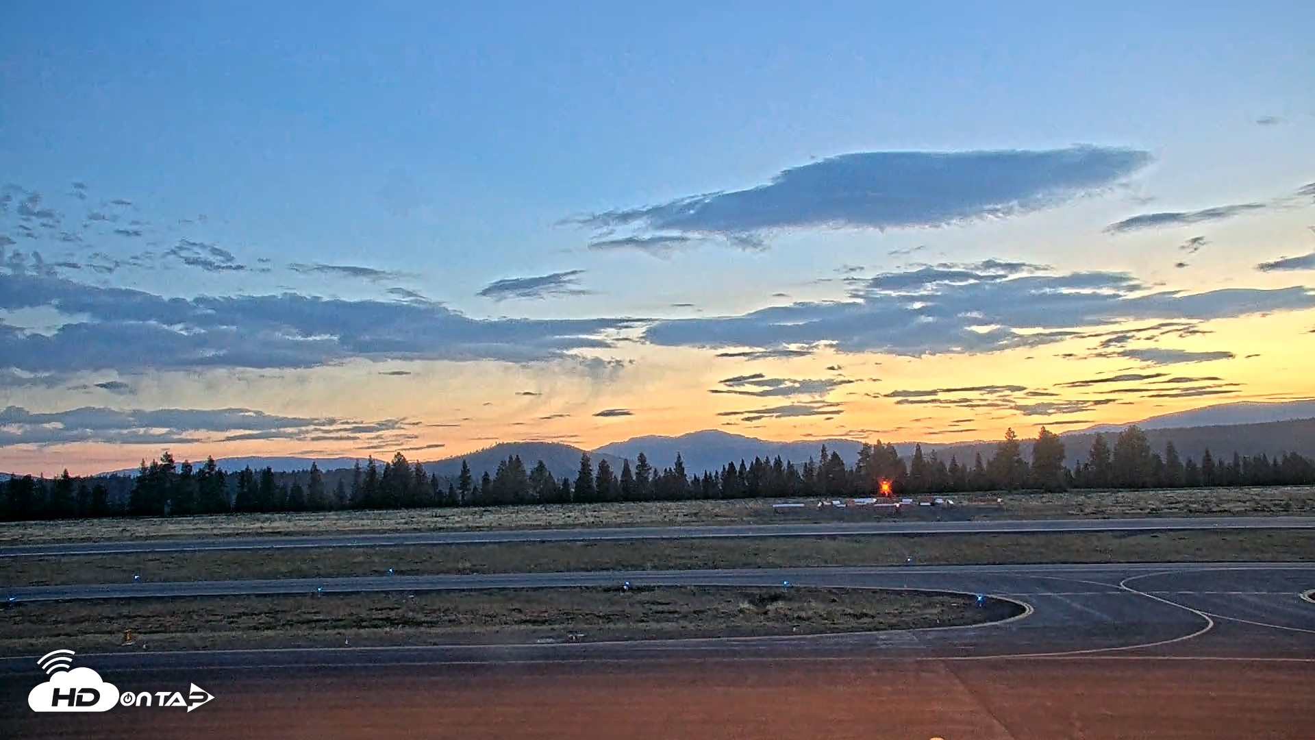 Snapshot of Truckee Tahoe Airport Live Webcam taken Aug 11, 2026, 5:49am PDT