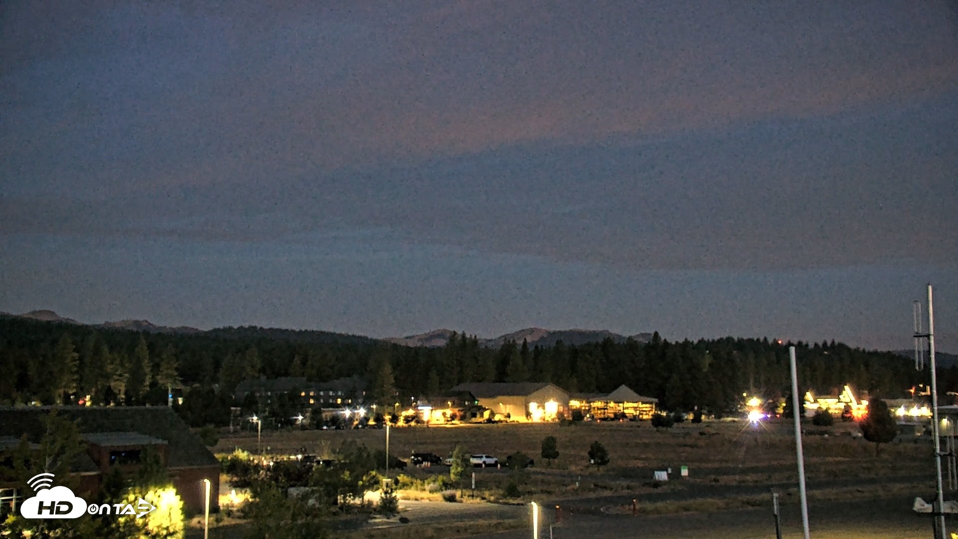 Snapshot of Truckee Tahoe Airport Live Webcam taken Aug 25, 2026, 5:47am PDT