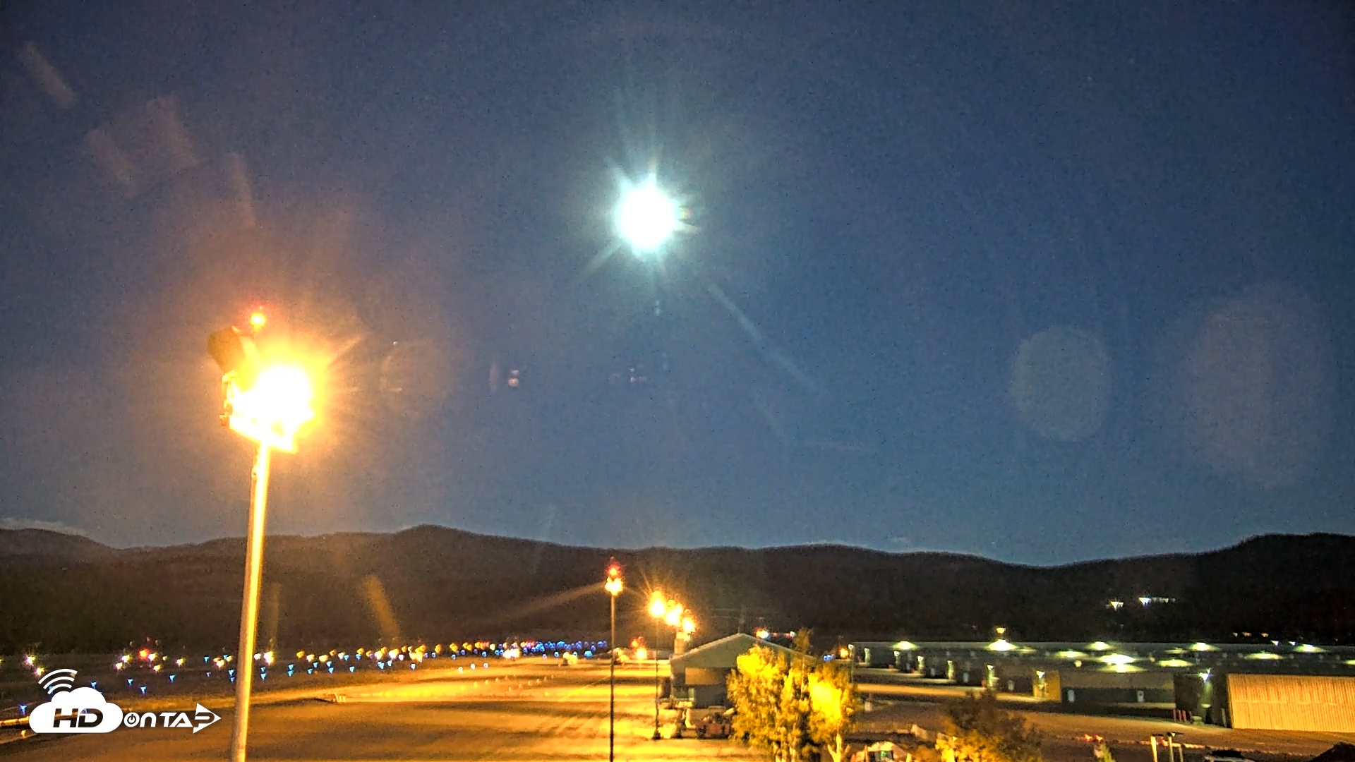 Snapshot of Truckee Tahoe Airport Live Webcam taken Oct 4, 2025, 7:19pm PDT