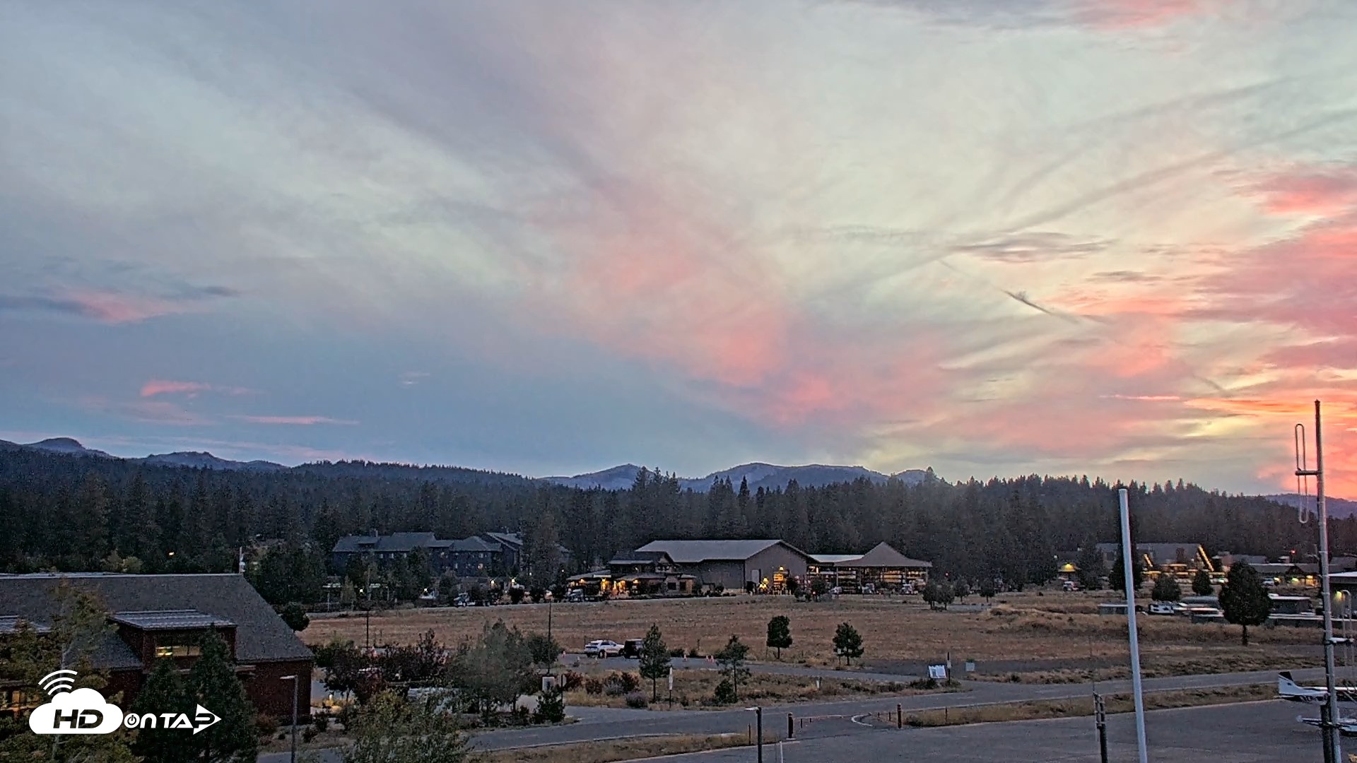 Snapshot of Truckee Tahoe Airport Live Webcam taken Sep 9, 2026, 7:31pm PDT