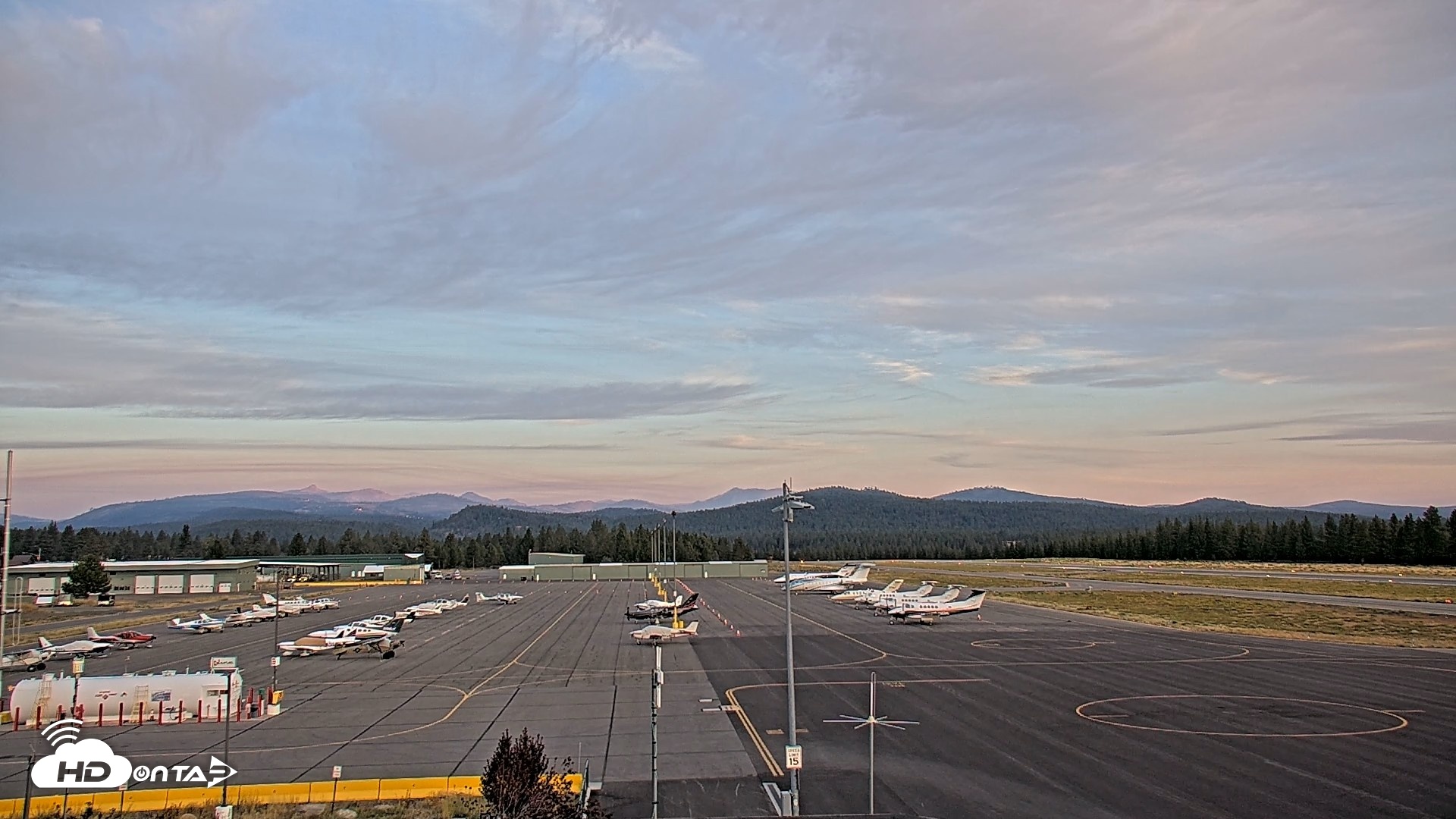 Snapshot of Truckee Tahoe Airport Live Webcam taken Aug 23, 2026, 6:30am PDT