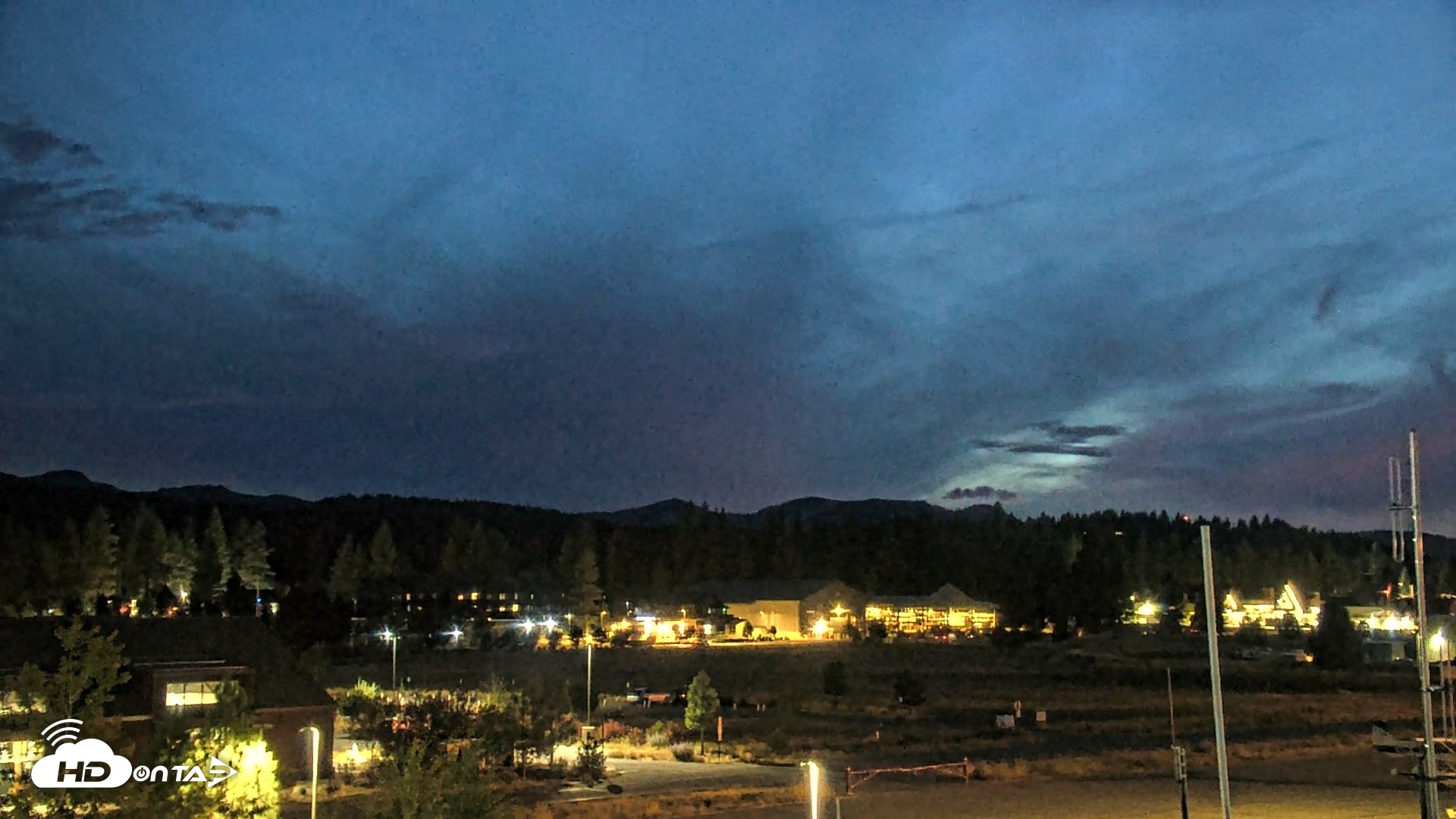 Snapshot of Truckee Tahoe Airport Live Webcam taken Sep 9, 2026, 8:00pm PDT