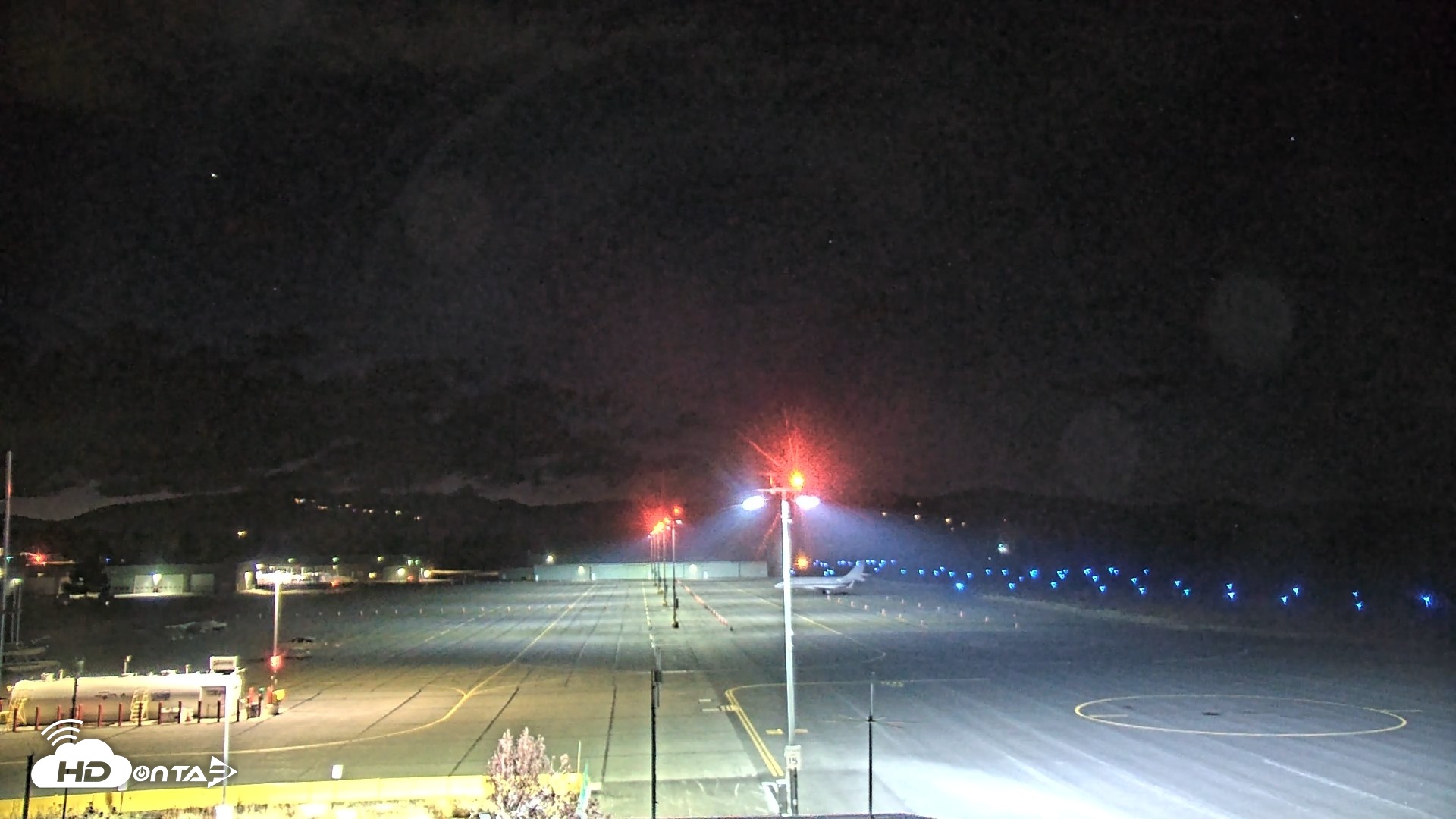 Snapshot of Truckee Tahoe Airport Live Webcam taken Oct 11, 2026, 7:37pm PDT
