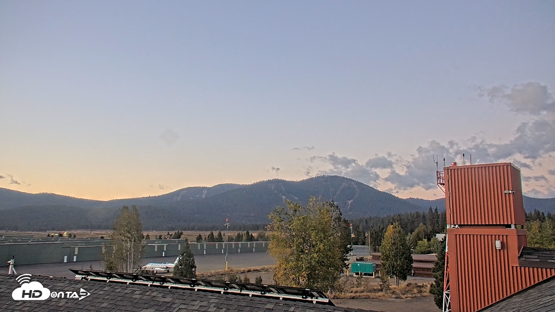 Snapshot of Truckee Tahoe Airport Live Webcam taken Sep 17, 2026, 6:38am PDT