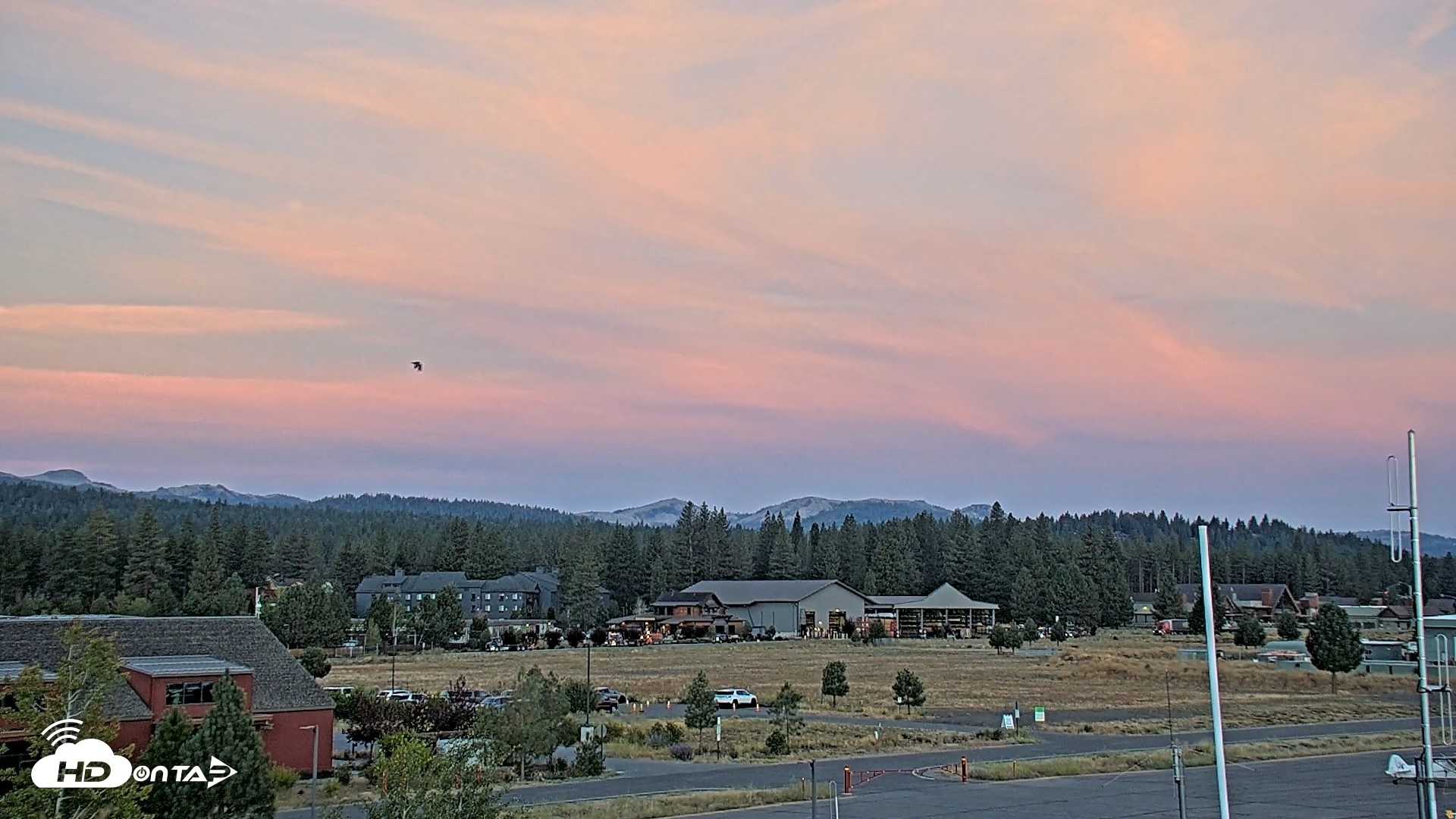 Snapshot of Truckee Tahoe Airport Live Webcam taken Aug 20, 2026, 6:13am PDT