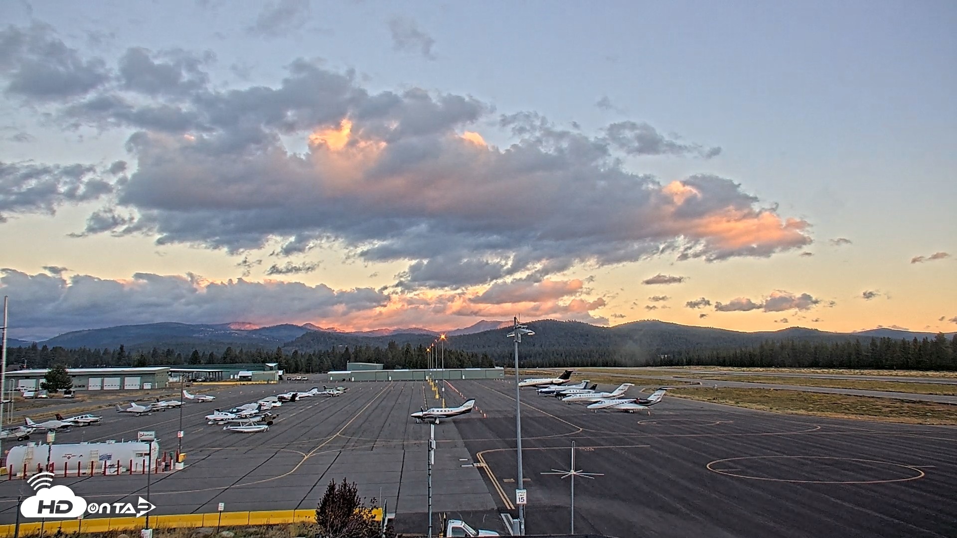Snapshot of Truckee Tahoe Airport Live Webcam taken Sep 5, 2026, 6:39am PDT