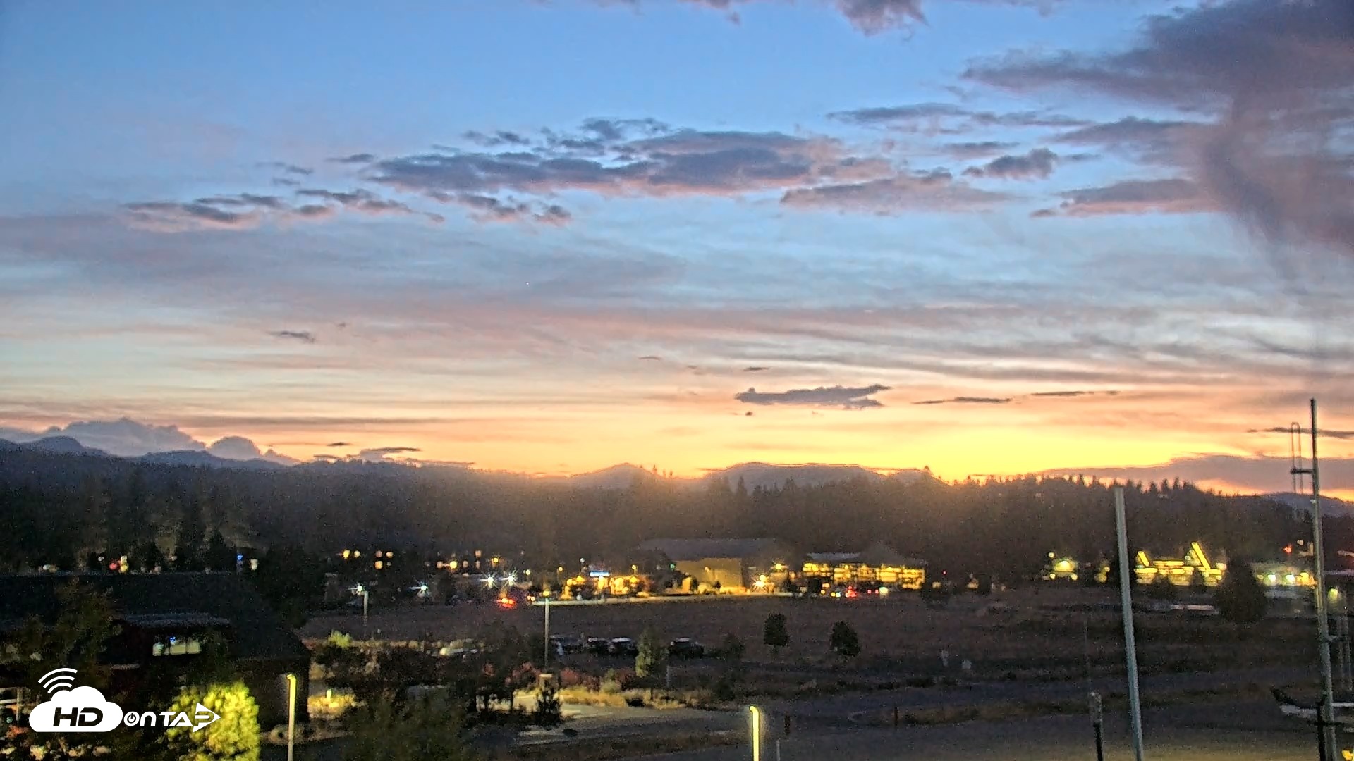 Snapshot of Truckee Tahoe Airport Live Webcam taken Sep 21, 2026, 7:32pm PDT