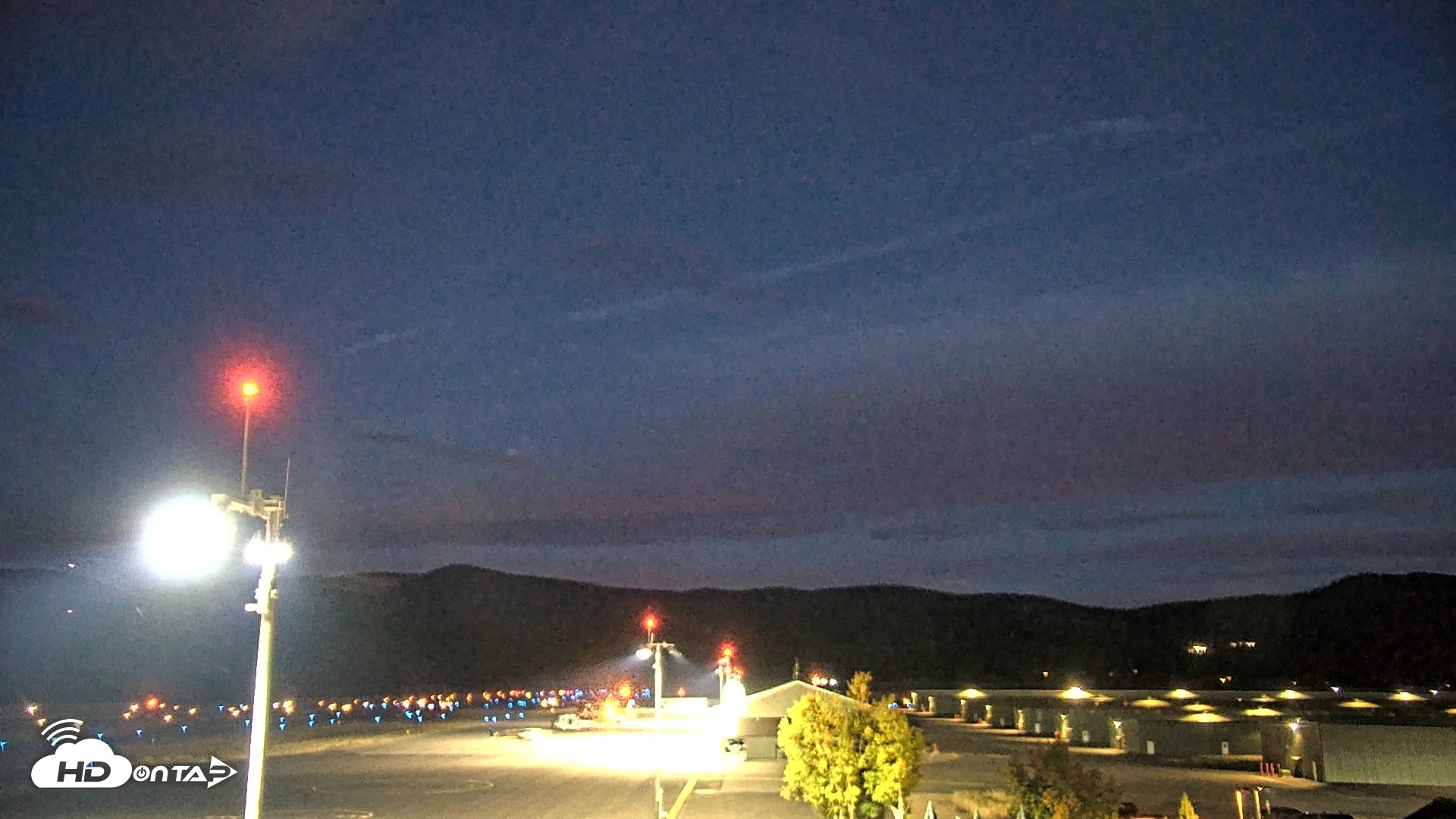 Snapshot of Truckee Tahoe Airport Live Webcam taken Oct 2, 2026, 7:19pm PDT
