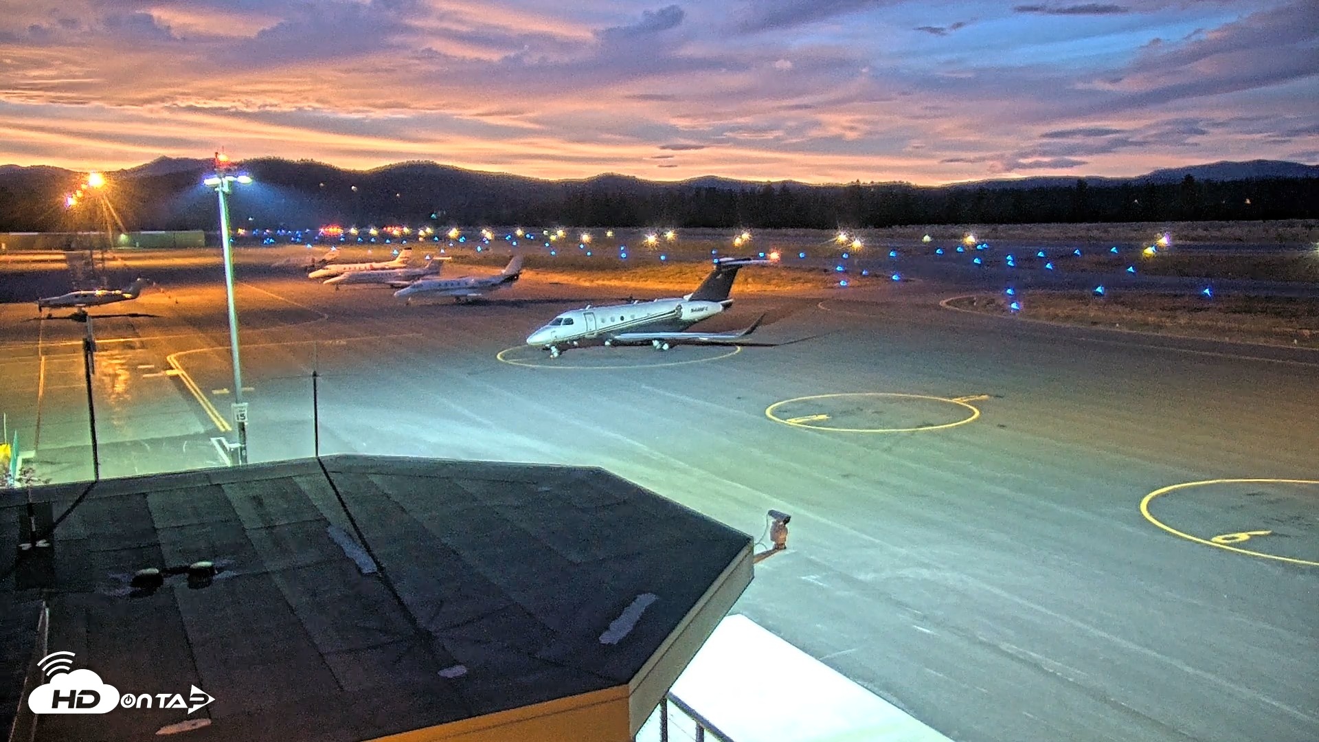 Snapshot of Truckee Tahoe Airport Live Webcam taken Aug 27, 2026, 8:12pm PDT
