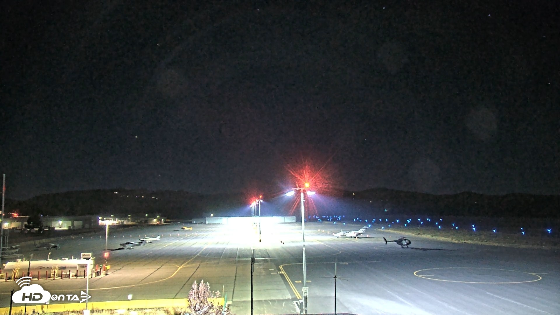 Snapshot of Truckee Tahoe Airport Live Webcam taken Sep 28, 2026, 9:05pm PDT