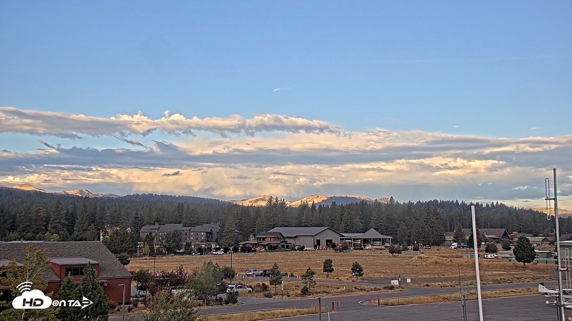 Snapshot of Truckee Tahoe Airport Live Webcam taken Sep 10, 2026, 7:21am PDT