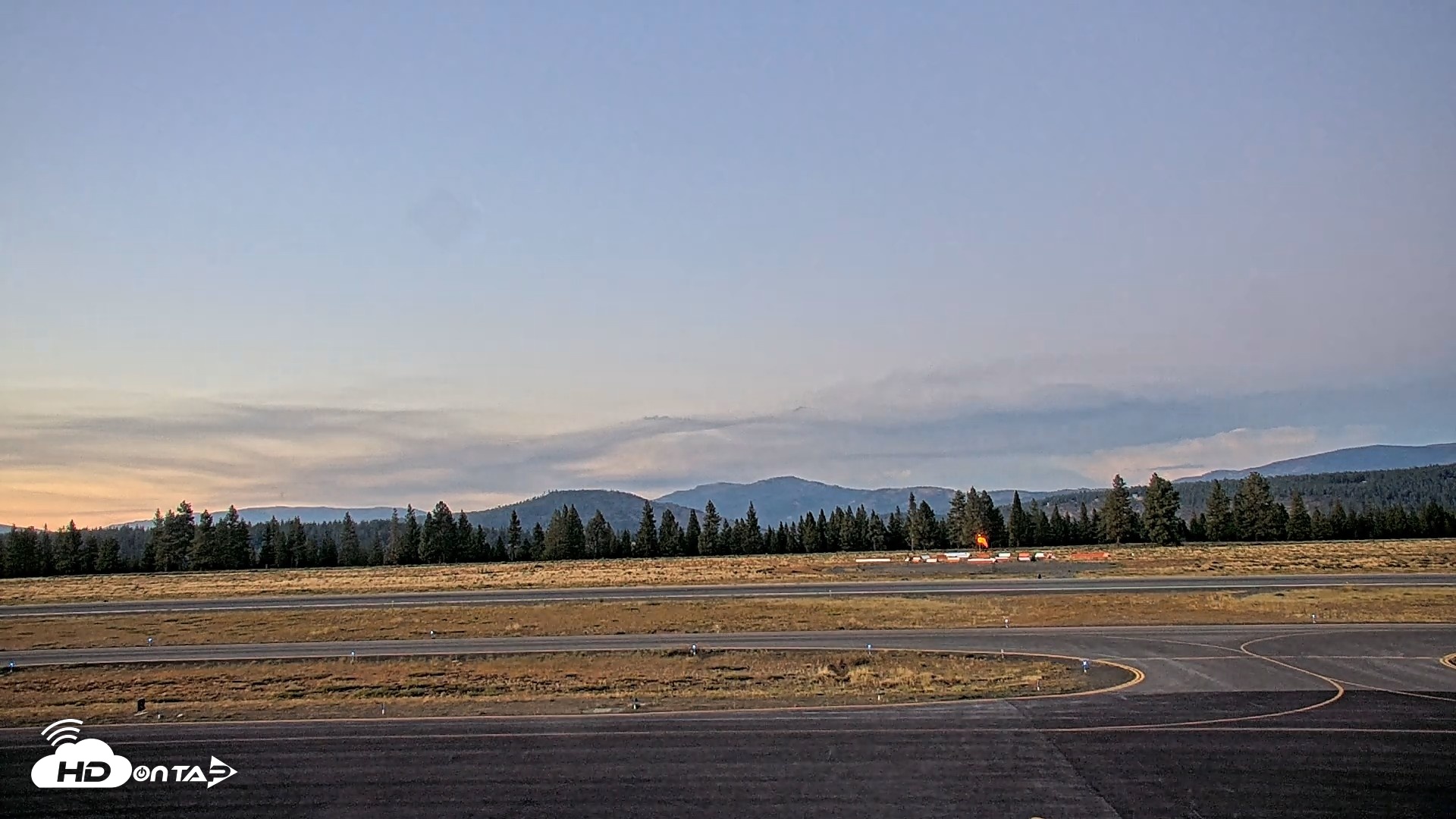 Snapshot of Truckee Tahoe Airport Live Webcam taken Aug 24, 2026, 8:00pm PDT