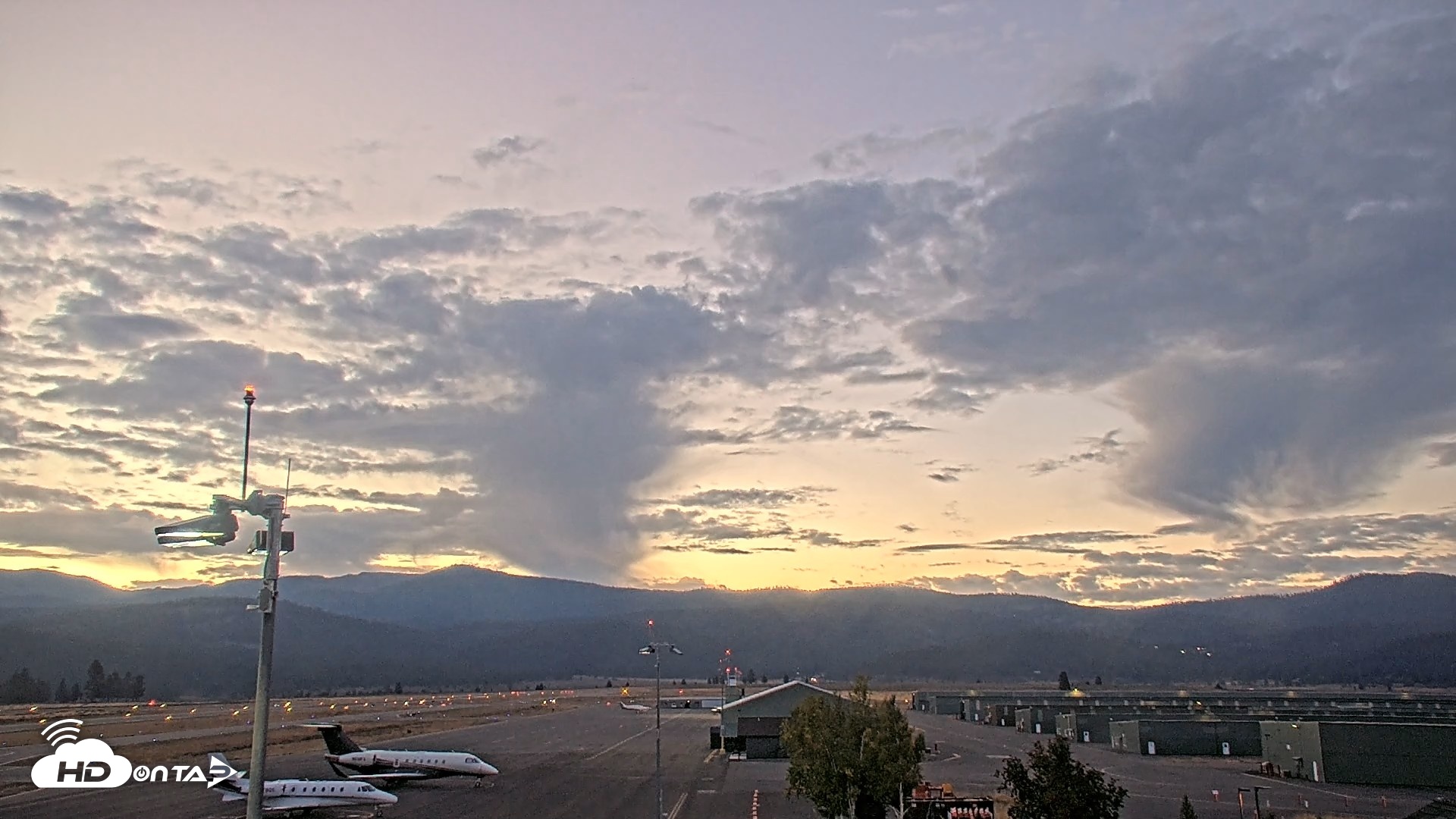 Snapshot of Truckee Tahoe Airport Live Webcam taken Sep 21, 2026, 6:36am PDT