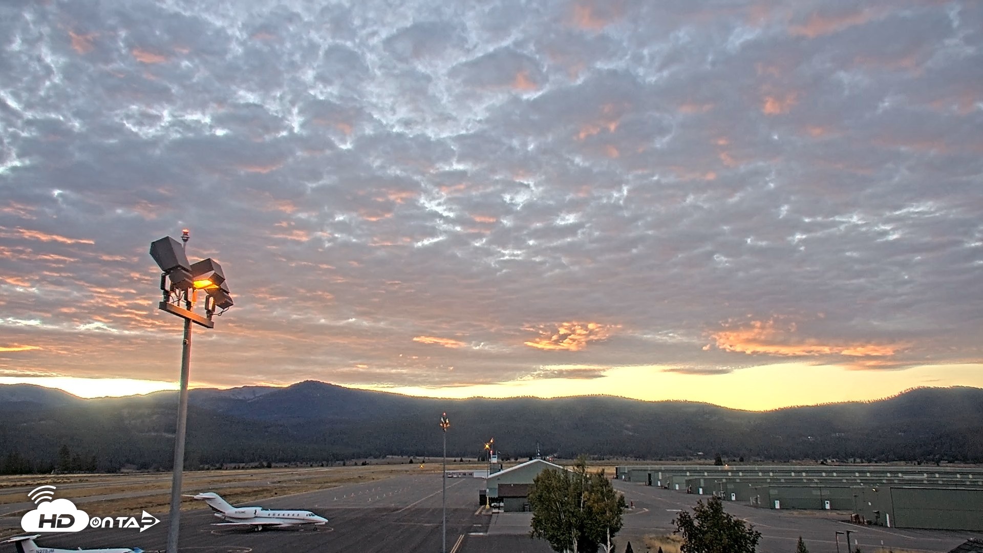 Snapshot of Truckee Tahoe Airport Live Webcam taken Sep 10, 2026, 6:39am PDT