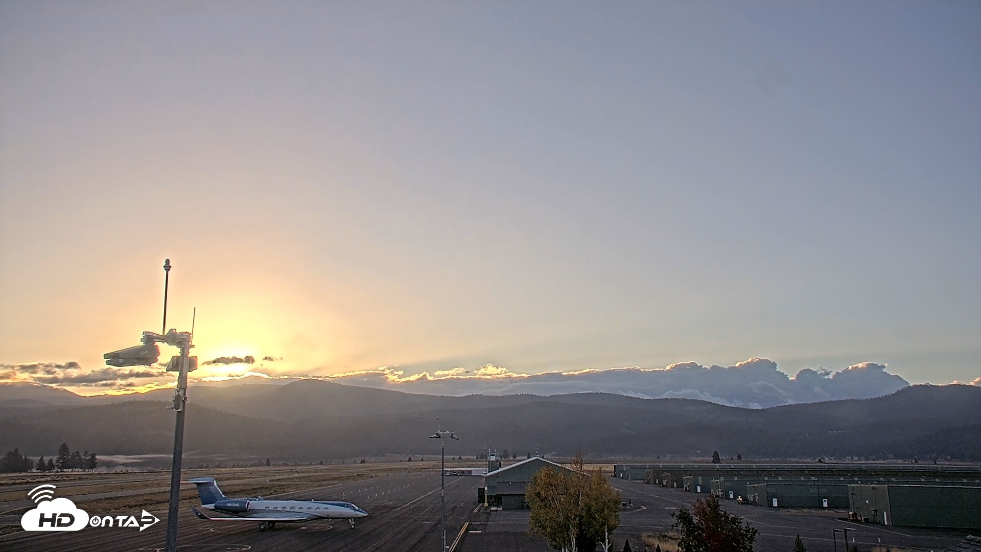 Snapshot of Truckee Tahoe Airport Live Webcam taken Oct 12, 2026, 7:32am PDT