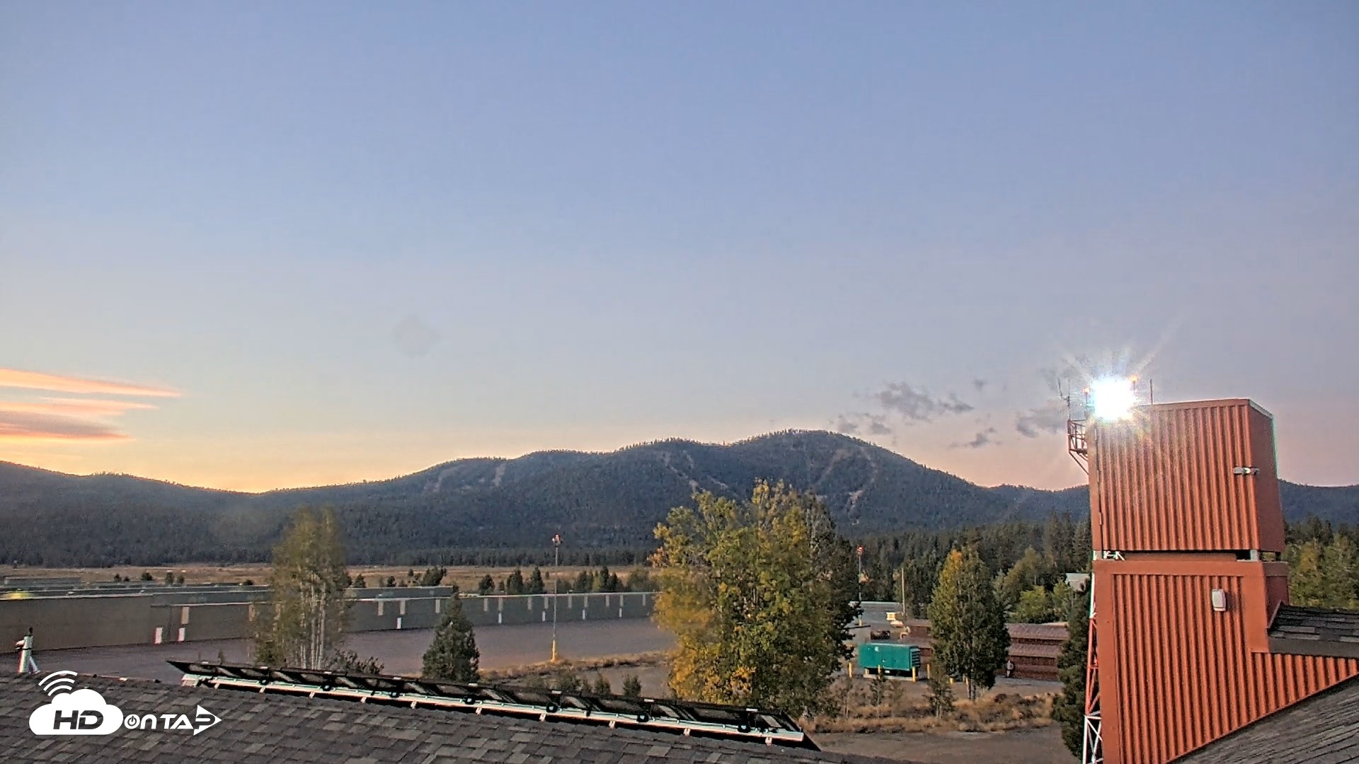 Snapshot of Truckee Tahoe Airport Live Webcam taken Sep 13, 2026, 6:28am PDT