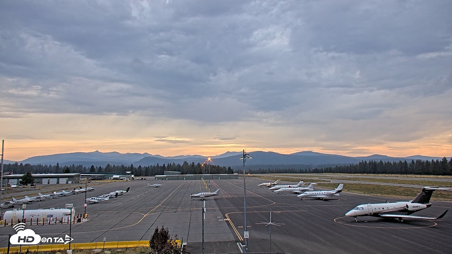 Snapshot of Truckee Tahoe Airport Live Webcam taken Aug 28, 2026, 6:51am PDT