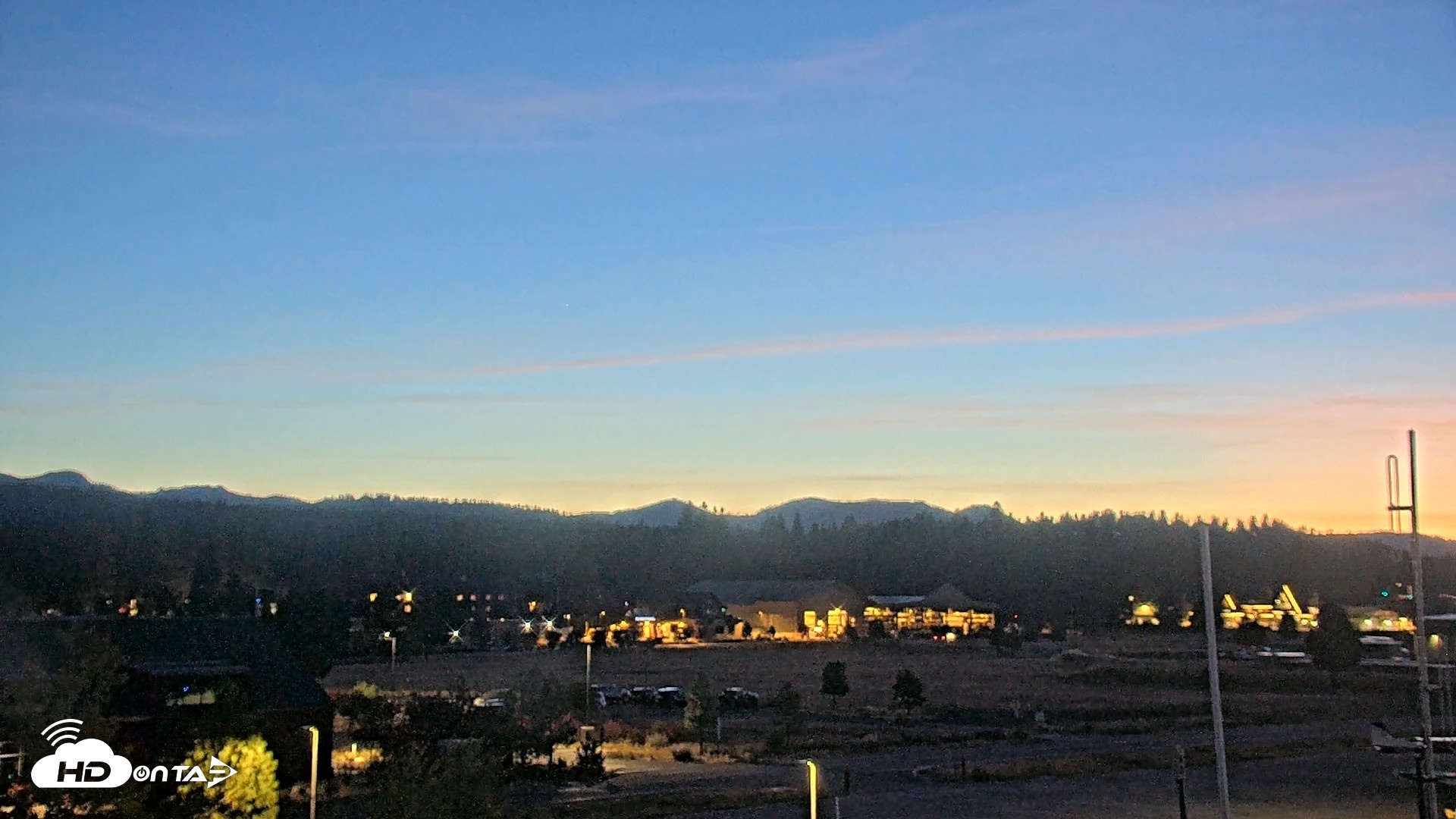 Snapshot of Truckee Tahoe Airport Live Webcam taken Sep 23, 2026, 7:28pm PDT