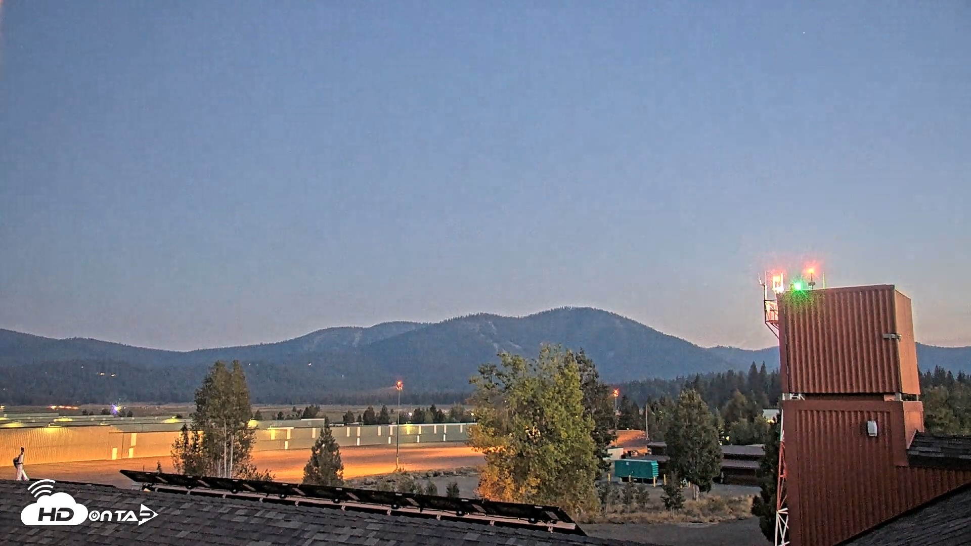 Snapshot of Truckee Tahoe Airport Live Webcam taken Aug 30, 2026, 8:02pm PDT