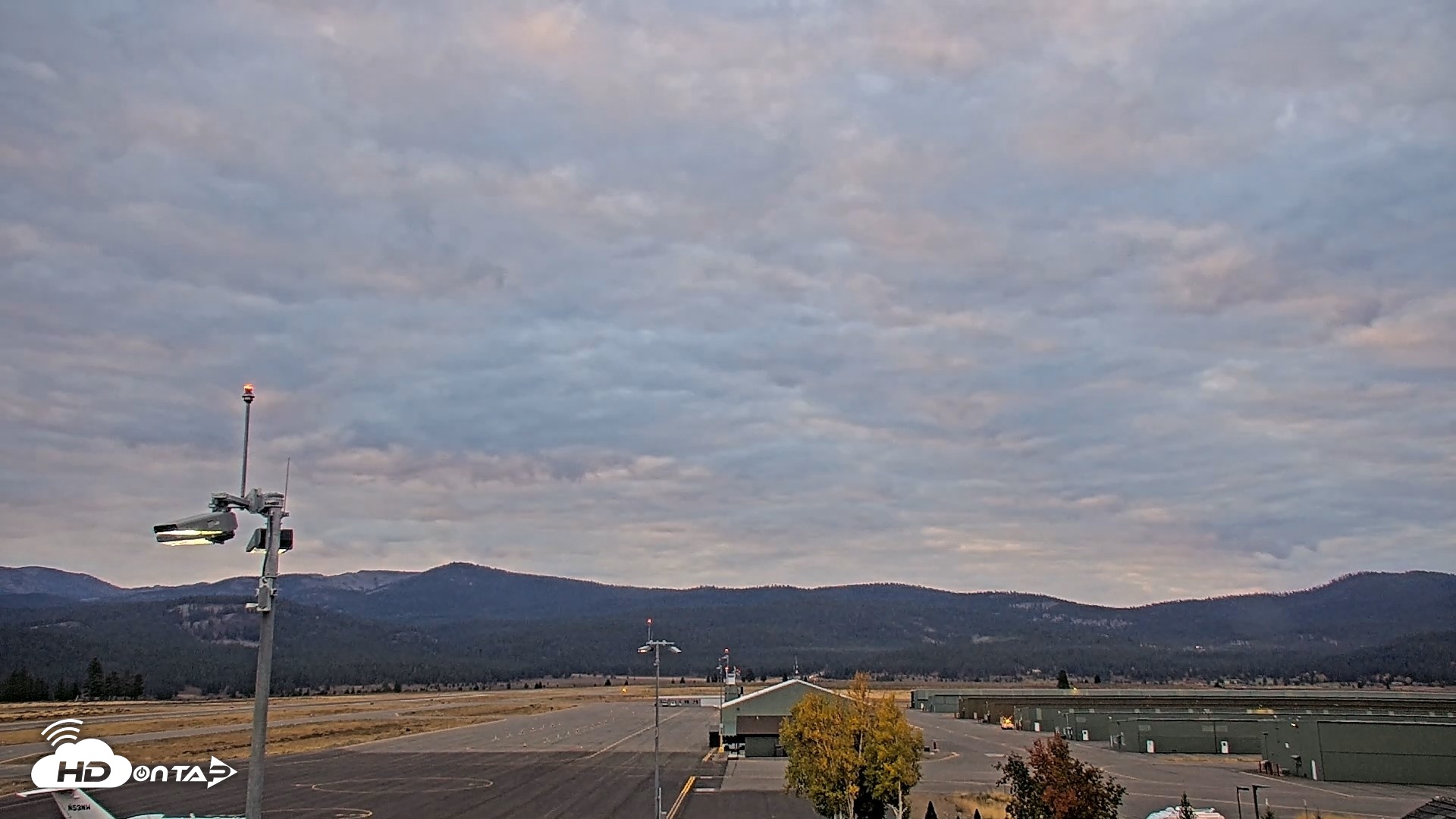 Snapshot of Truckee Tahoe Airport Live Webcam taken Oct 9, 2026, 7:14am PDT