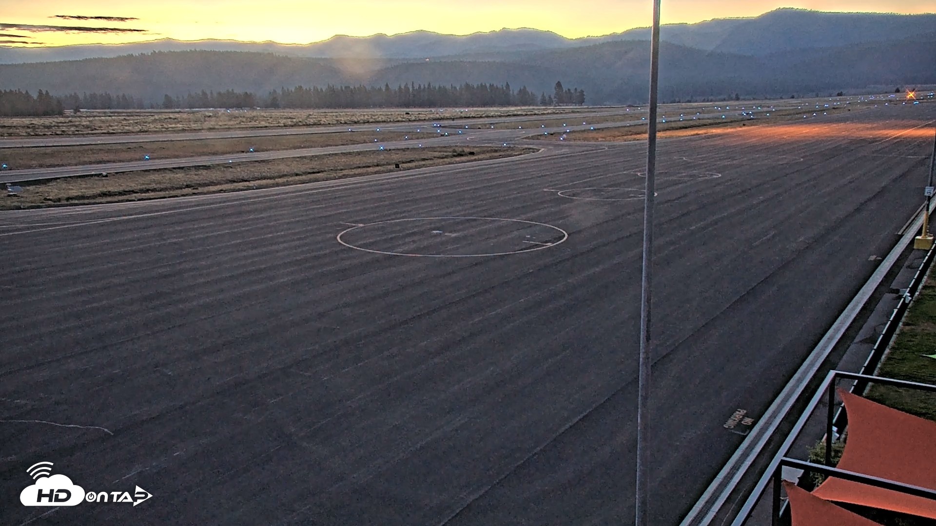 Snapshot of Truckee Tahoe Airport Live Webcam taken Aug 26, 2026, 5:58am PDT