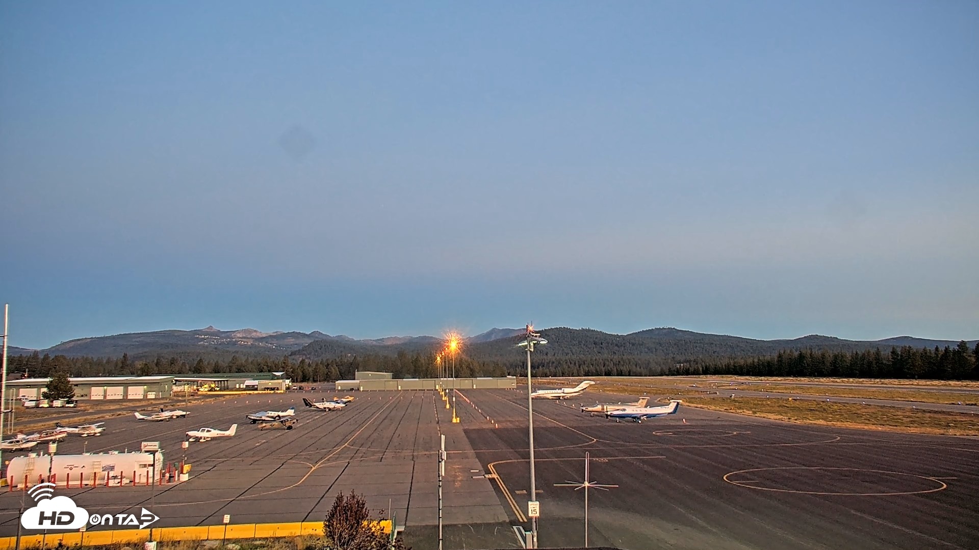 Snapshot of Truckee Tahoe Airport Live Webcam taken Sep 12, 2026, 6:26am PDT