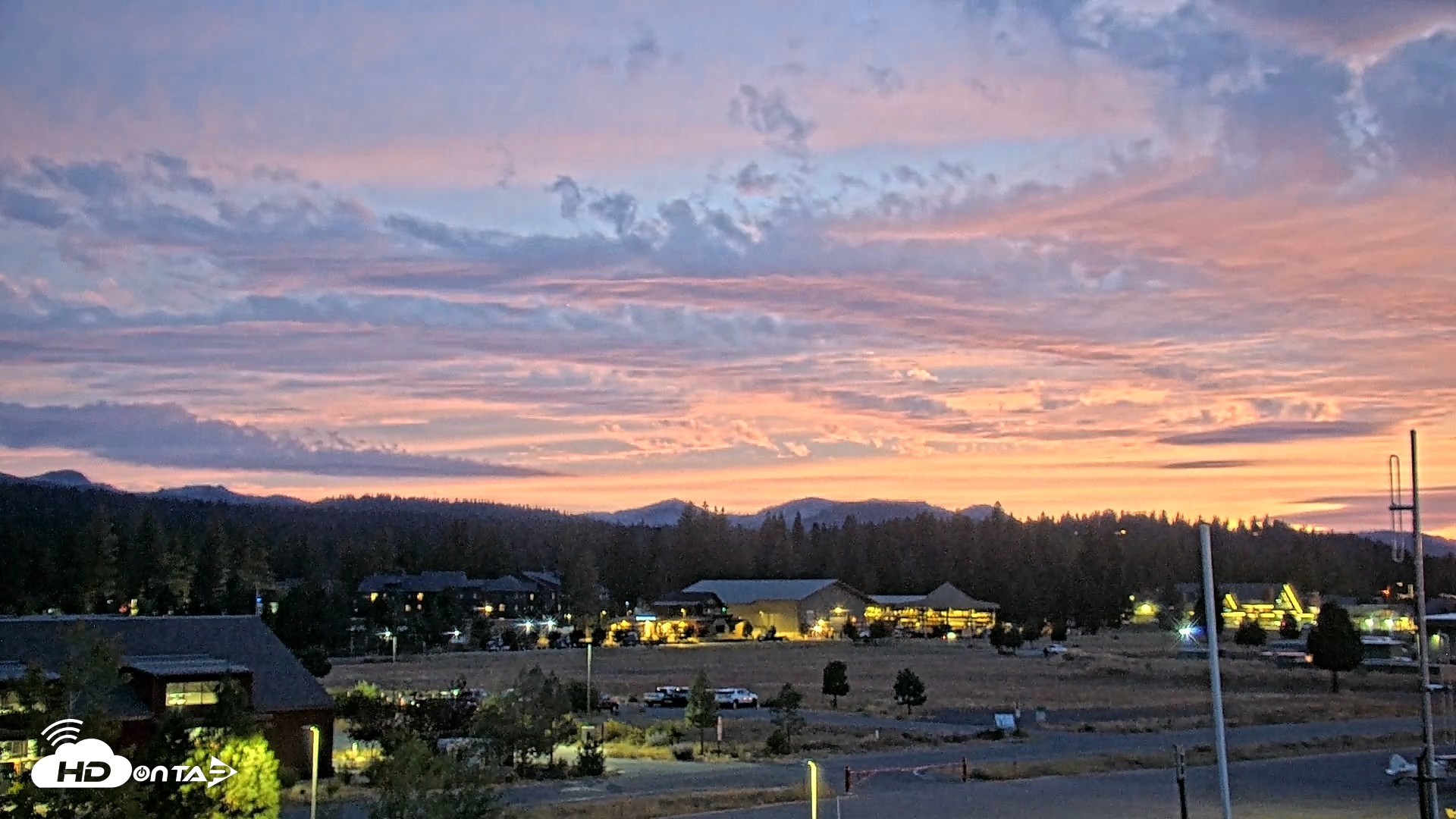Snapshot of Truckee Tahoe Airport Live Webcam taken Aug 27, 2026, 8:05pm PDT