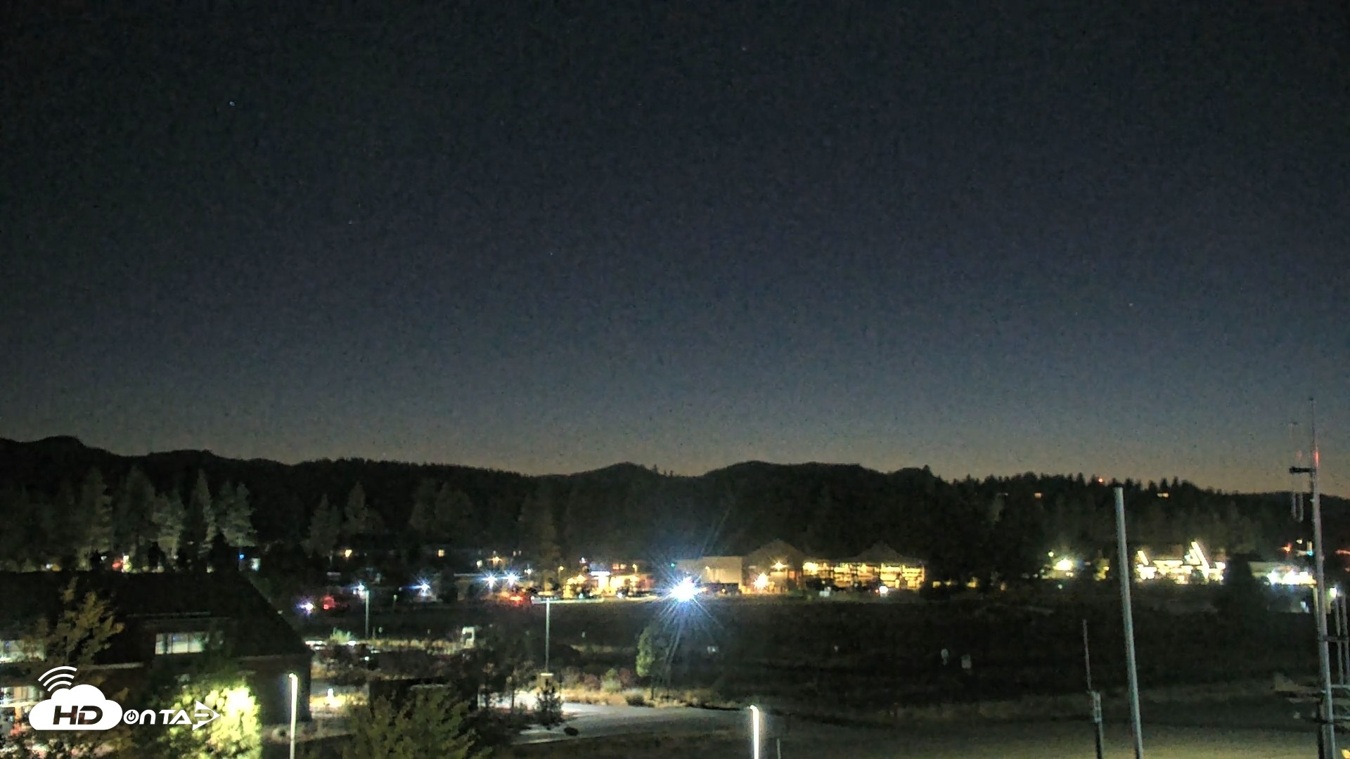 Snapshot of Truckee Tahoe Airport Live Webcam taken Oct 8, 2026, 7:32pm PDT