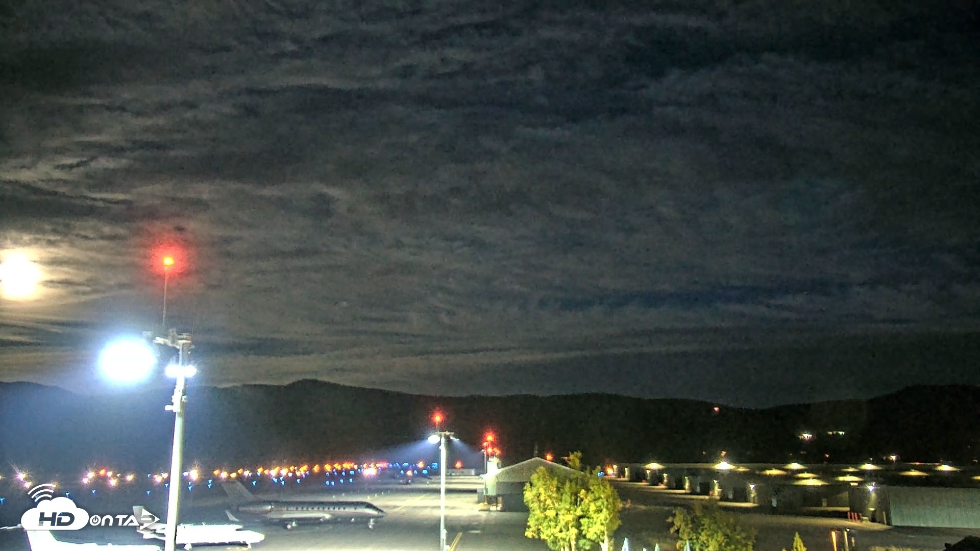 Snapshot of Truckee Tahoe Airport Live Webcam taken Sep 26, 2026, 7:43pm PDT