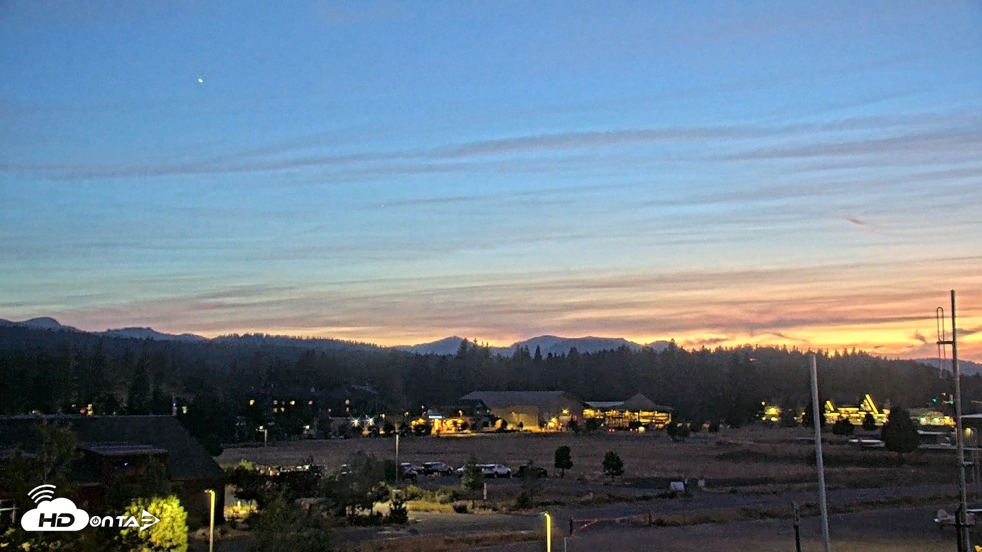 Snapshot of Truckee Tahoe Airport Live Webcam taken Aug 23, 2026, 8:16pm PDT