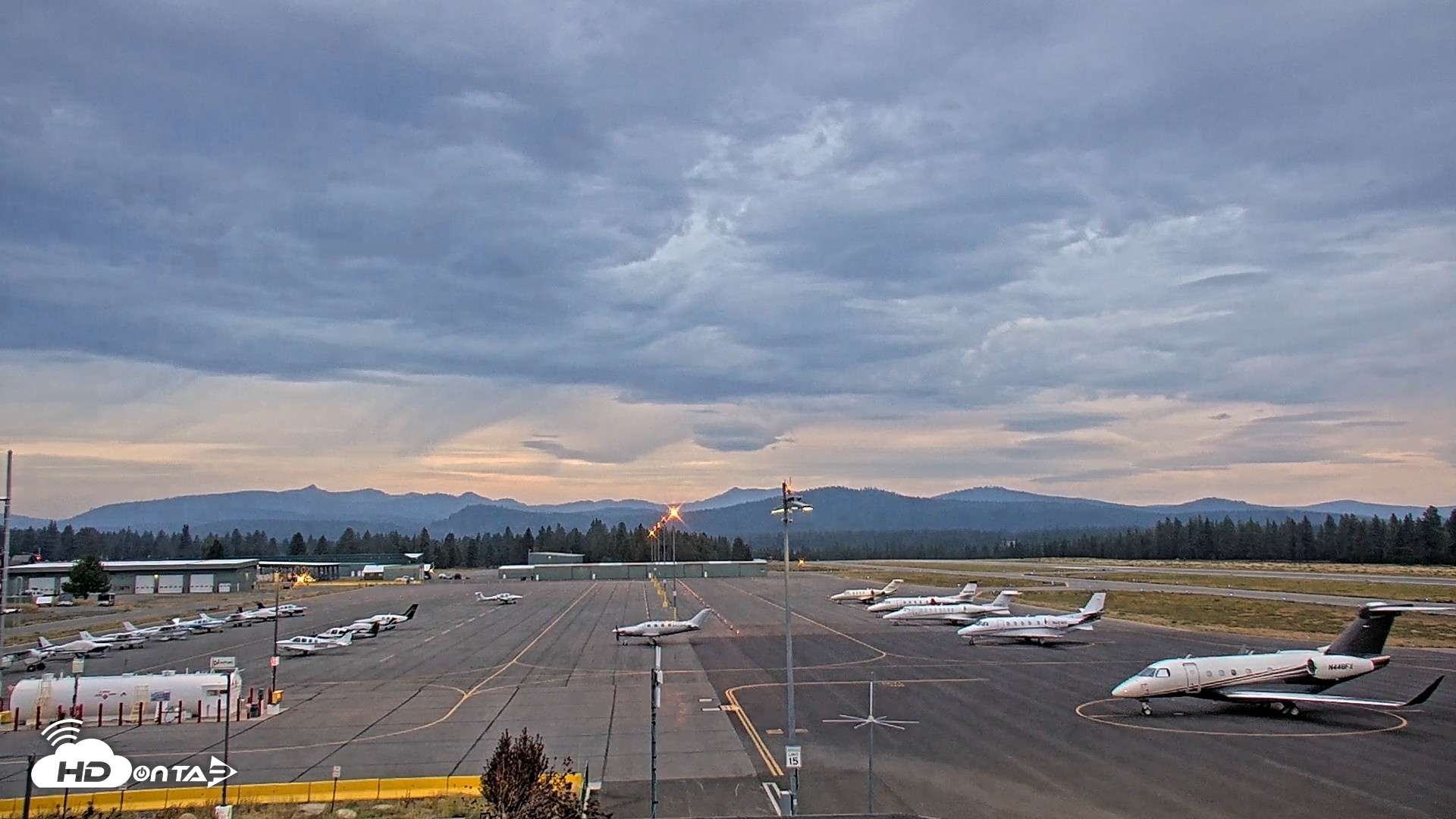 Snapshot of Truckee Tahoe Airport Live Webcam taken Aug 28, 2026, 6:33am PDT