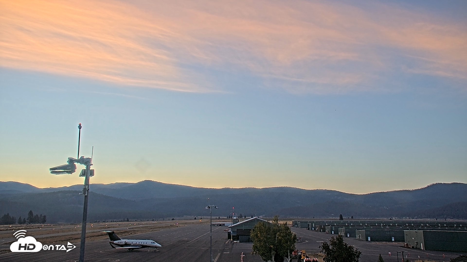 Snapshot of Truckee Tahoe Airport Live Webcam taken Sep 22, 2026, 6:50am PDT