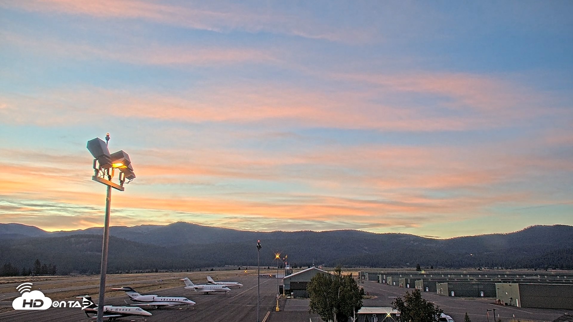 Snapshot of Truckee Tahoe Airport Live Webcam taken Aug 19, 2026, 6:08am PDT