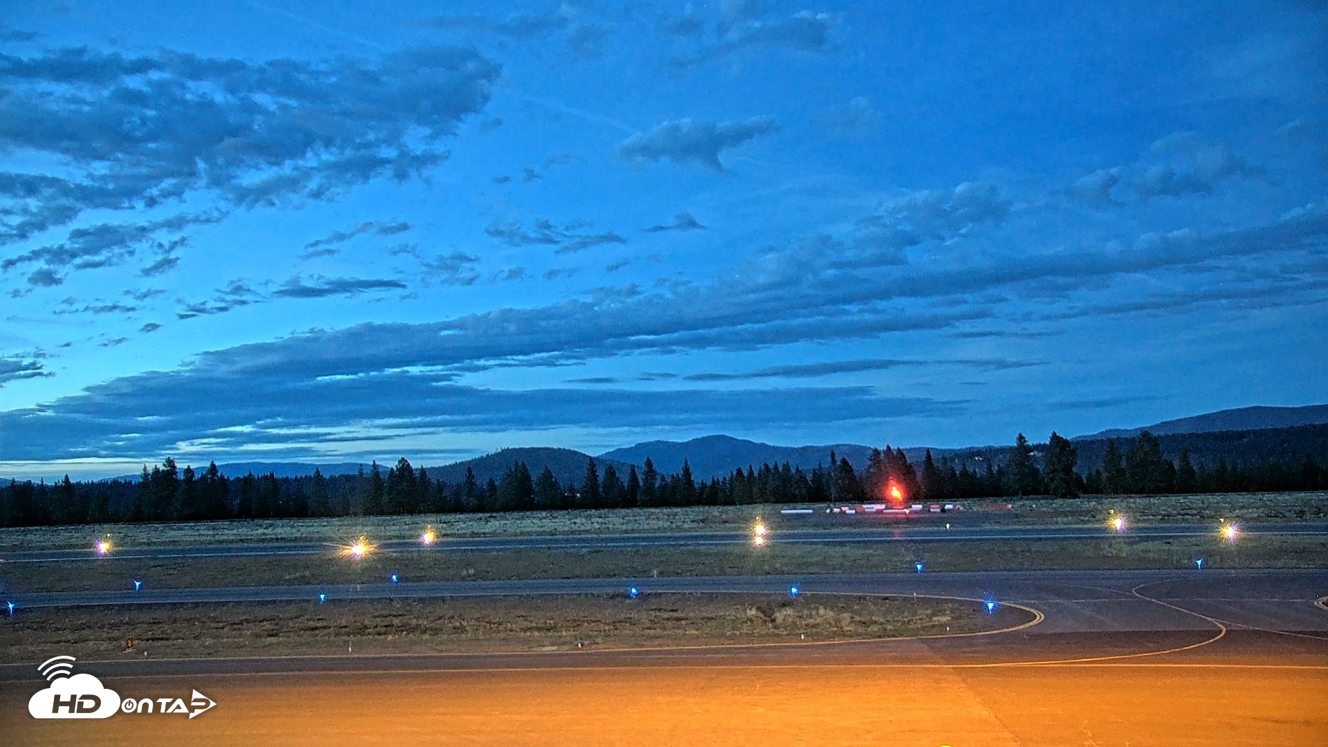 Snapshot of Truckee Tahoe Airport Live Webcam taken Aug 16, 2026, 8:27pm PDT