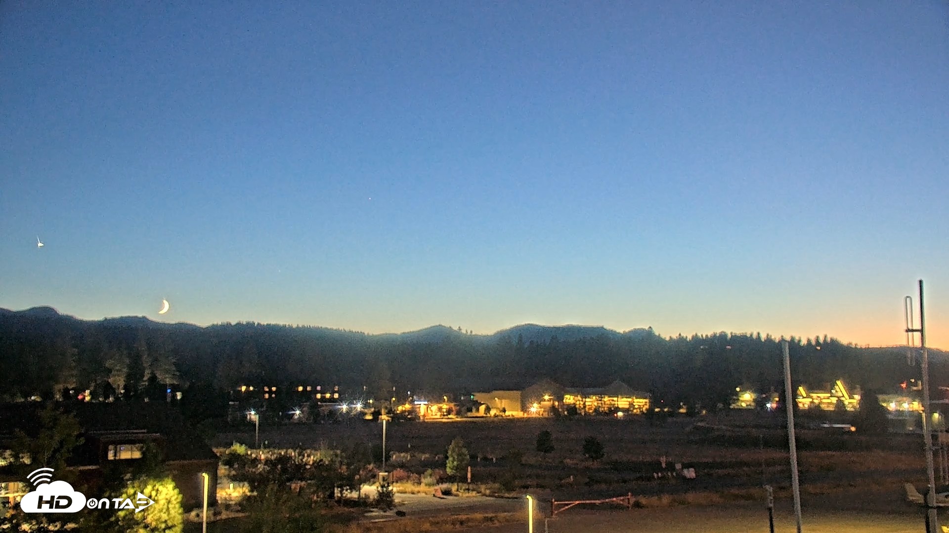 Snapshot of Truckee Tahoe Airport Live Webcam taken Sep 13, 2026, 7:53pm PDT