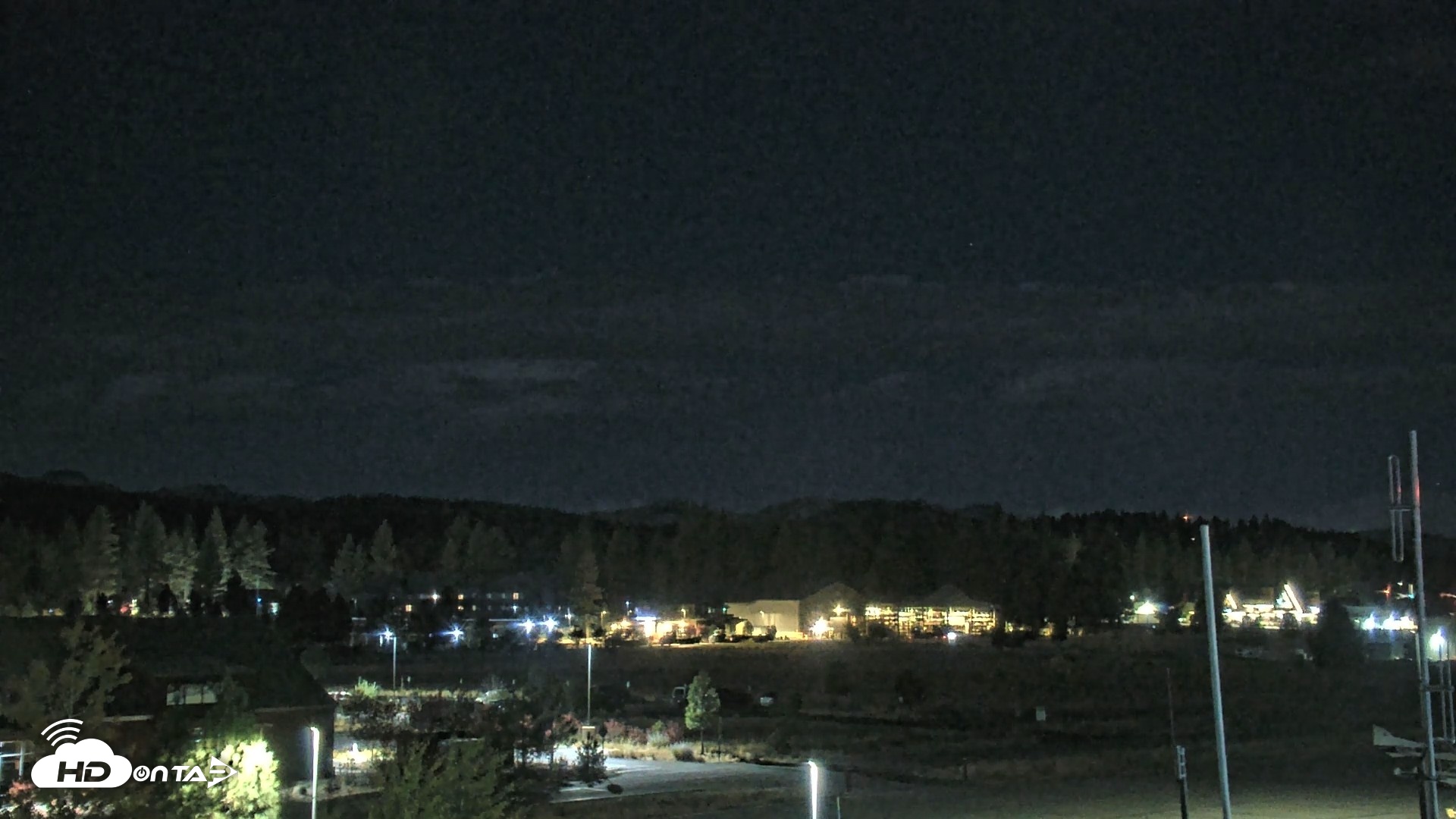 Snapshot of Truckee Tahoe Airport Live Webcam taken Sep 27, 2026, 10:26pm PDT