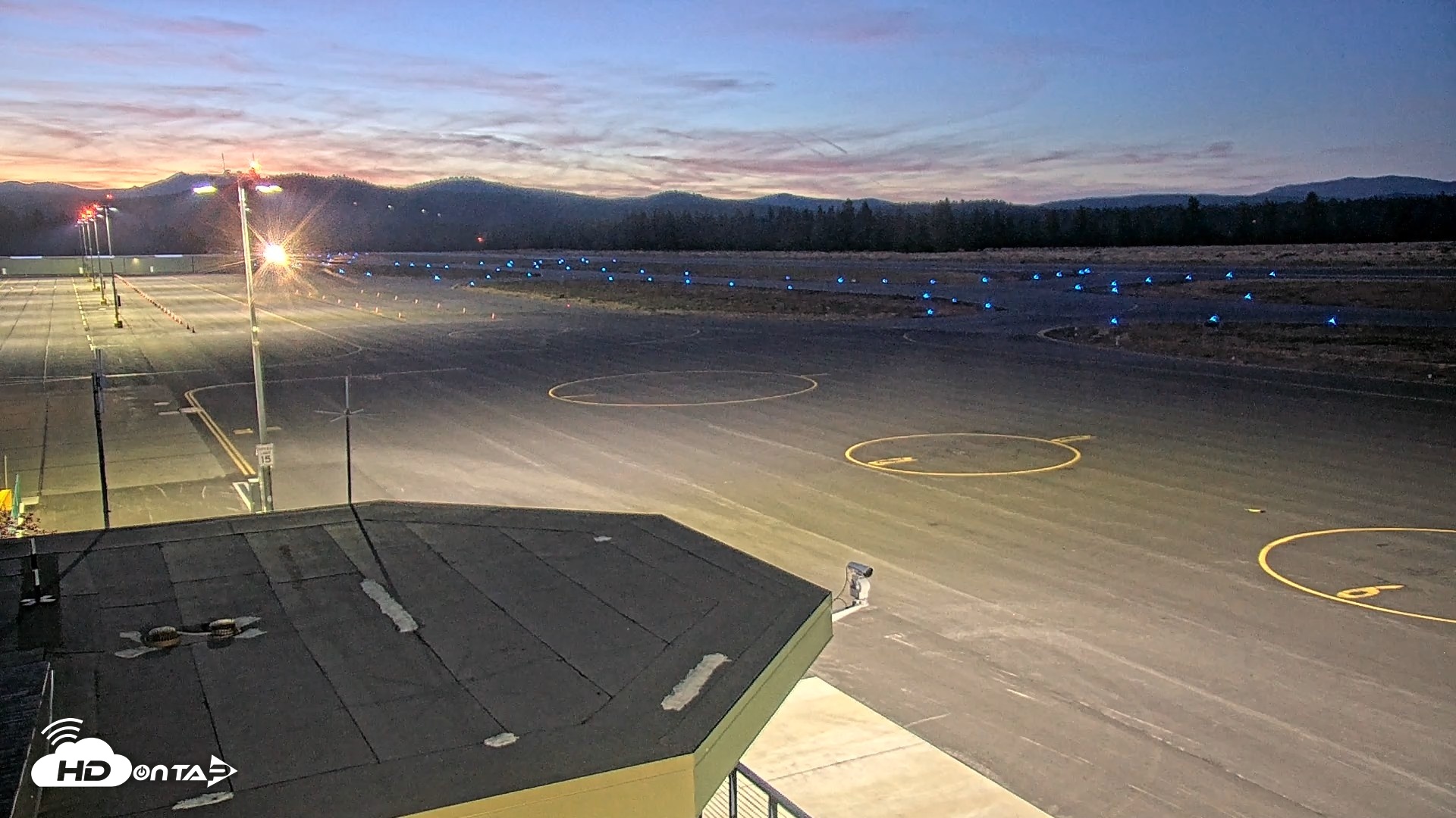 Snapshot of Truckee Tahoe Airport Live Webcam taken Sep 23, 2026, 7:27pm PDT