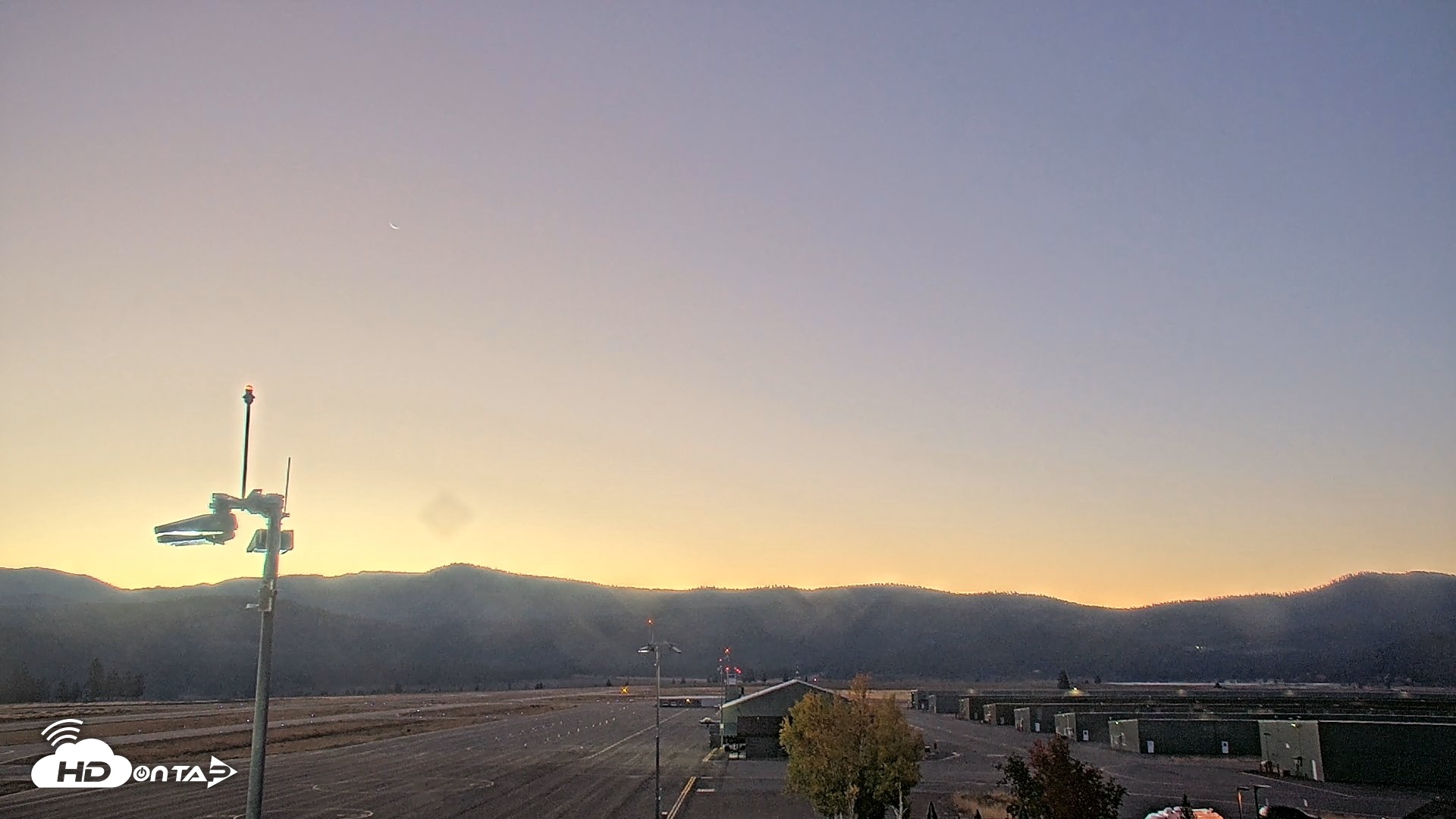 Snapshot of Truckee Tahoe Airport Live Webcam taken Oct 8, 2026, 6:49am PDT