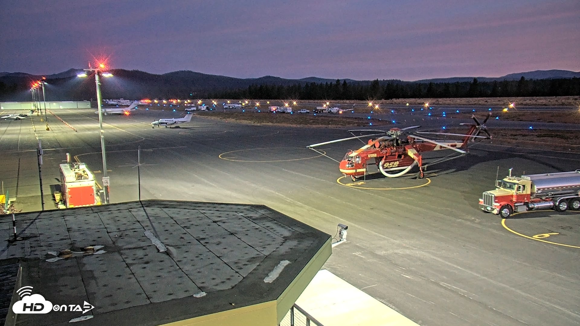 Snapshot of Truckee Tahoe Airport Live Webcam taken Sep 20, 2026, 6:19am PDT