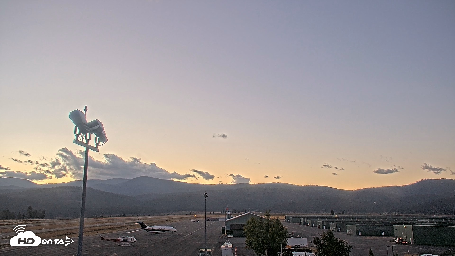 Snapshot of Truckee Tahoe Airport Live Webcam taken Sep 17, 2026, 6:38am PDT