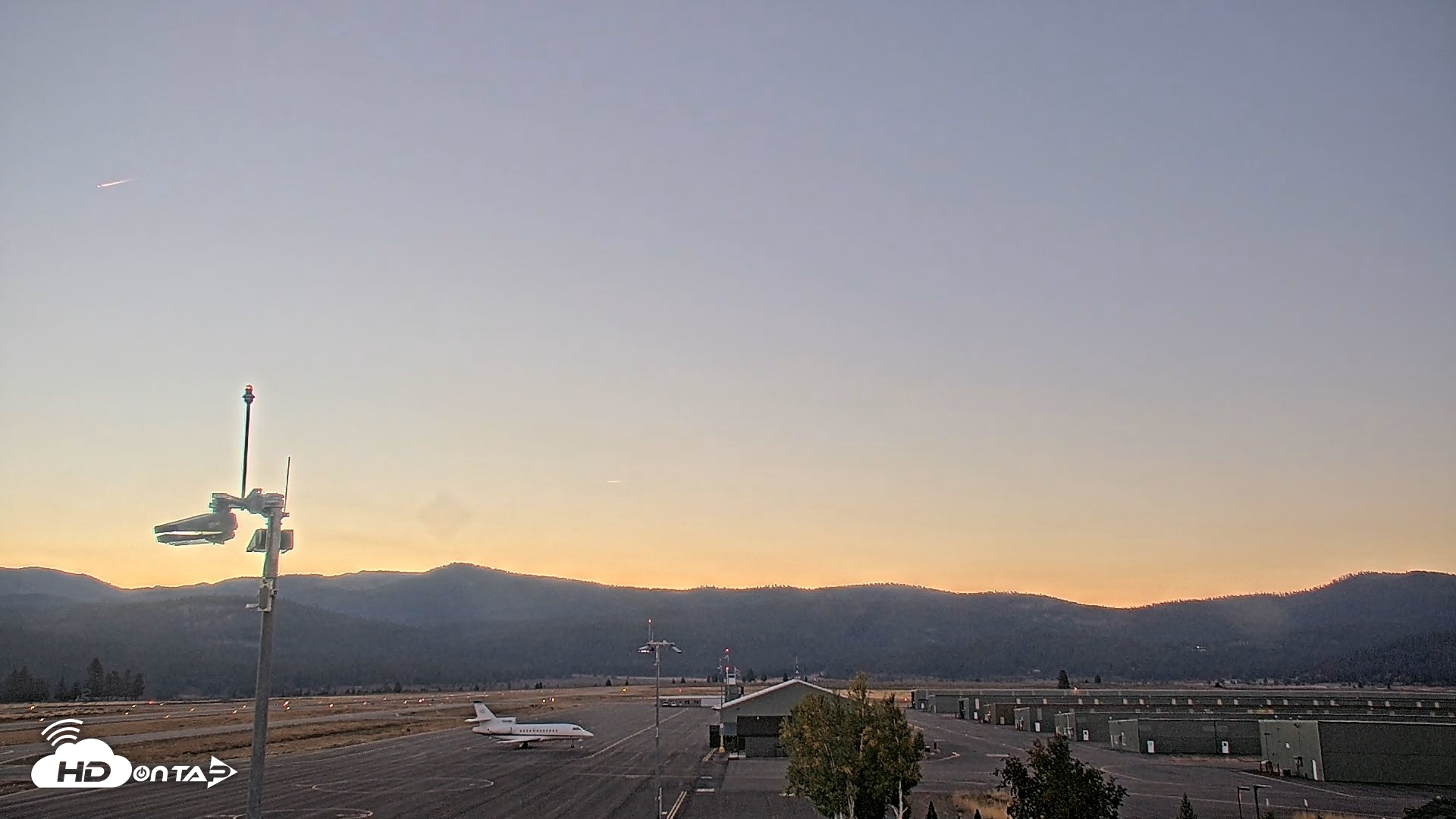 Snapshot of Truckee Tahoe Airport Live Webcam taken Sep 24, 2026, 6:48am PDT