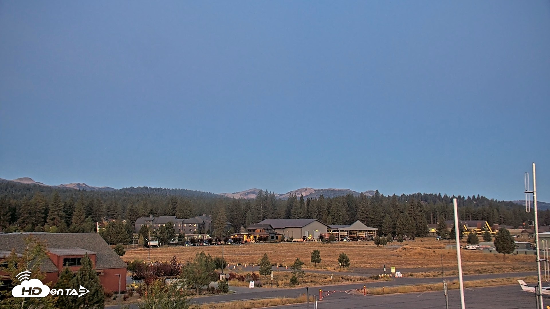 Snapshot of Truckee Tahoe Airport Live Webcam taken Sep 12, 2026, 6:24am PDT