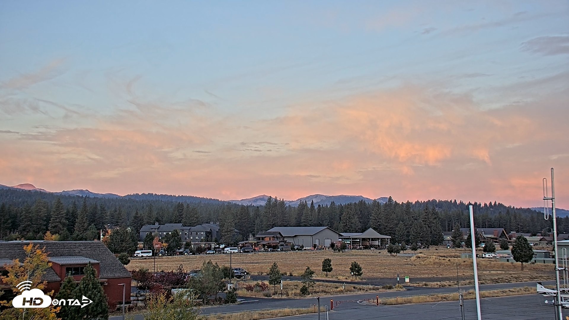 Snapshot of Truckee Tahoe Airport Live Webcam taken Oct 4, 2026, 7:02am PDT