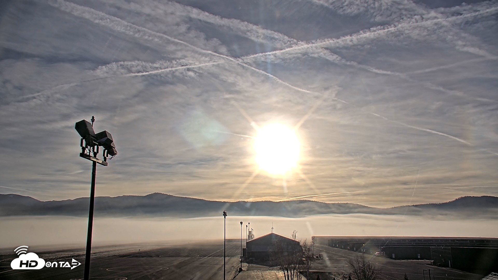 Snapshot of Truckee Tahoe Airport Live Webcam taken Nov 10, 2025, 7:45am PST