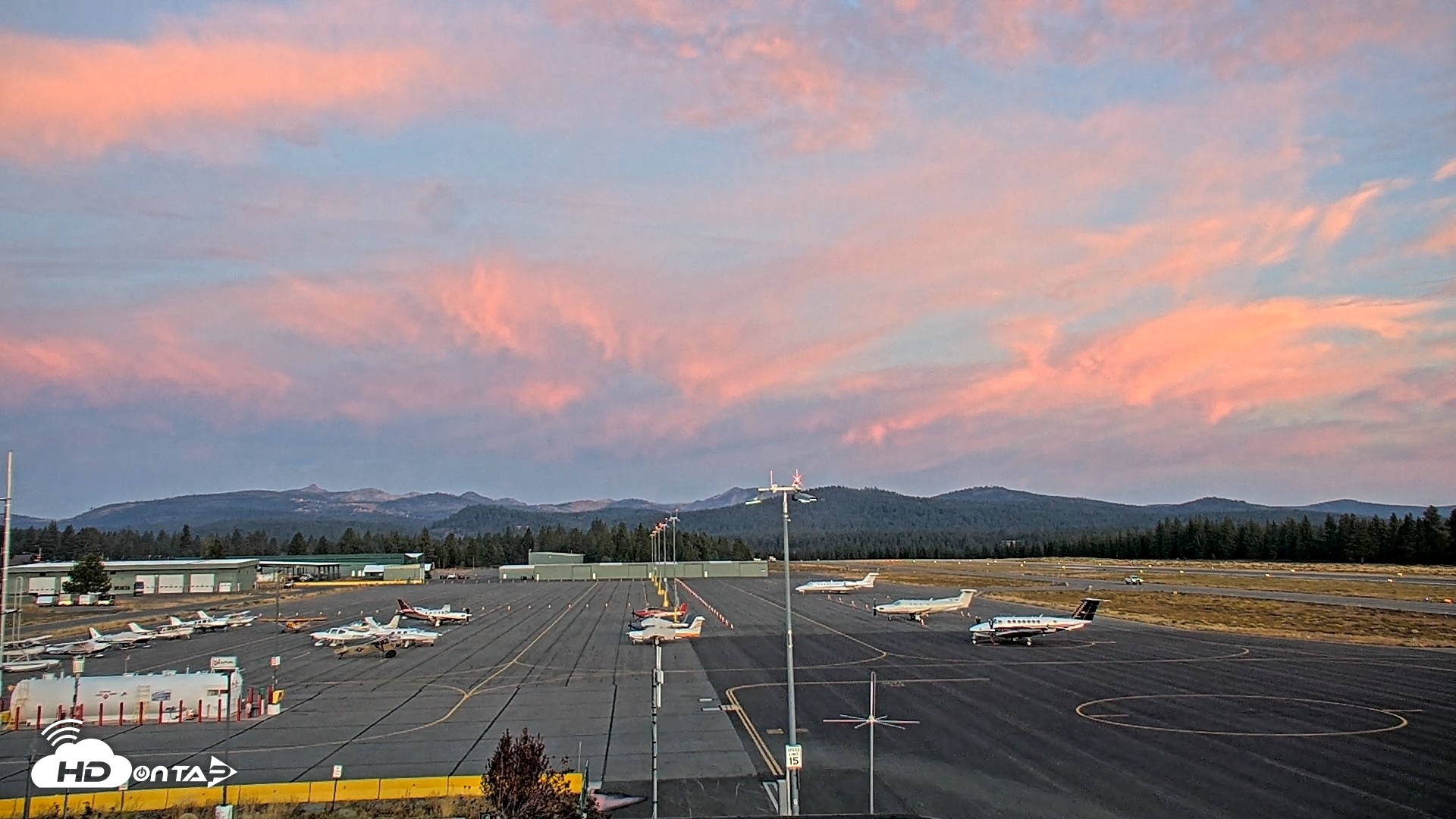 Snapshot of Truckee Tahoe Airport Live Webcam taken Oct 4, 2026, 6:53am PDT