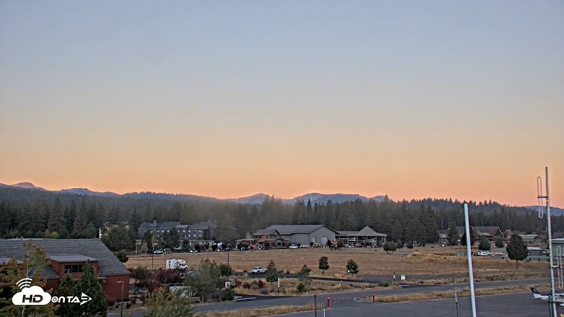 Snapshot of Truckee Tahoe Airport Live Webcam taken Sep 19, 2026, 6:49am PDT