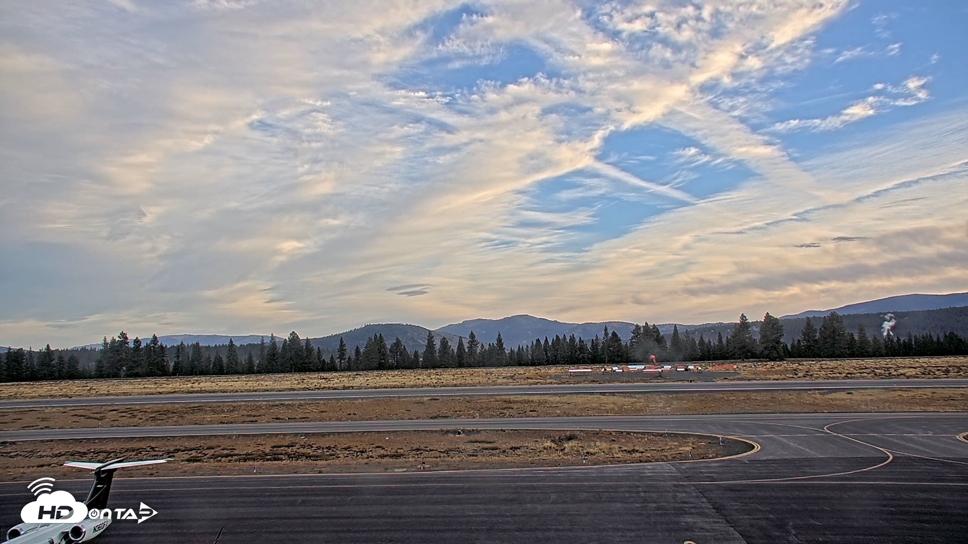 Snapshot of Truckee Tahoe Airport Live Webcam taken Oct 20, 2026, 7:49am PDT