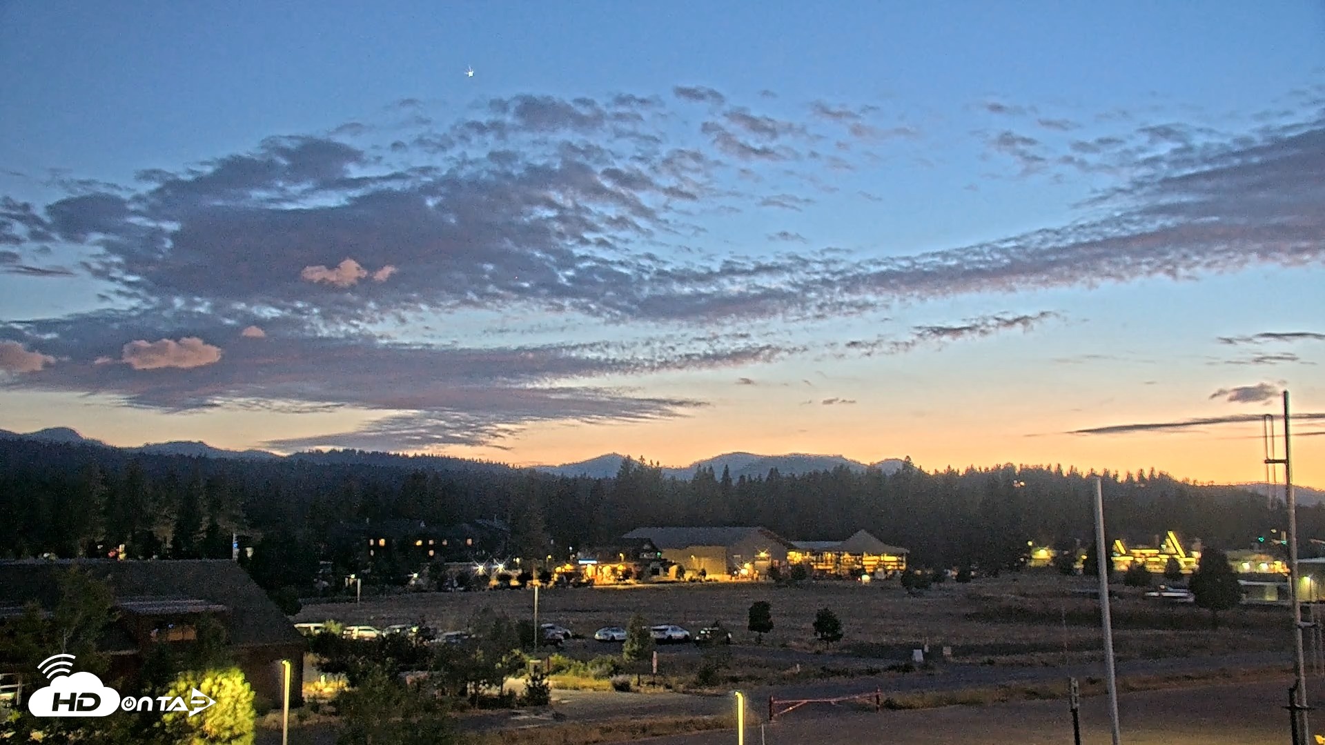 Snapshot of Truckee Tahoe Airport Live Webcam taken Aug 13, 2026, 8:34pm PDT
